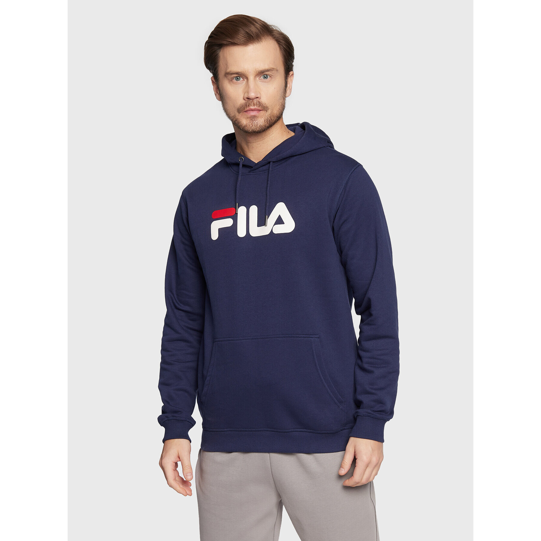 Fila Mikina Barumini Hoody Tmavomodrá Regular Fit - Pepit.cz