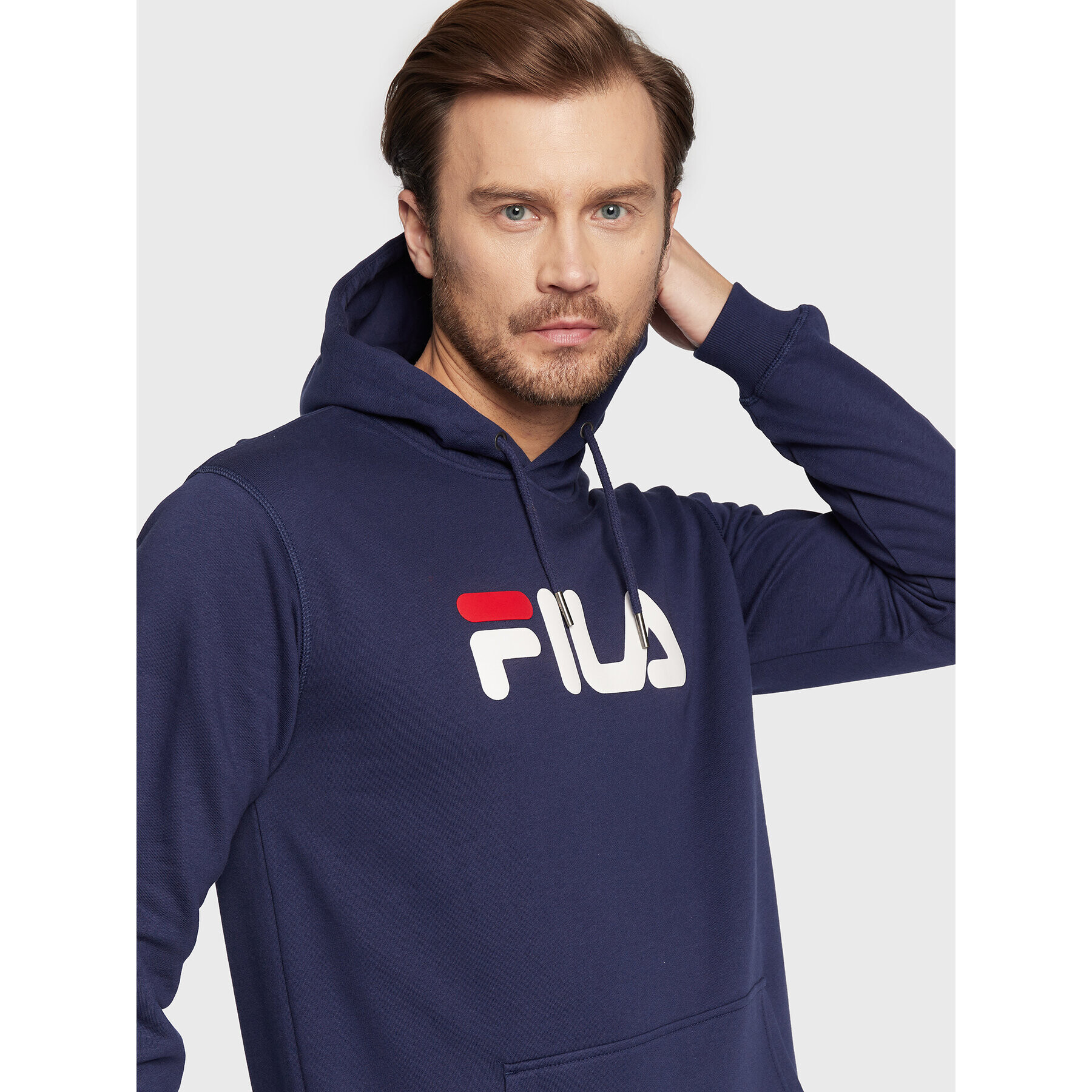 Fila Mikina Barumini Hoody Tmavomodrá Regular Fit - Pepit.cz