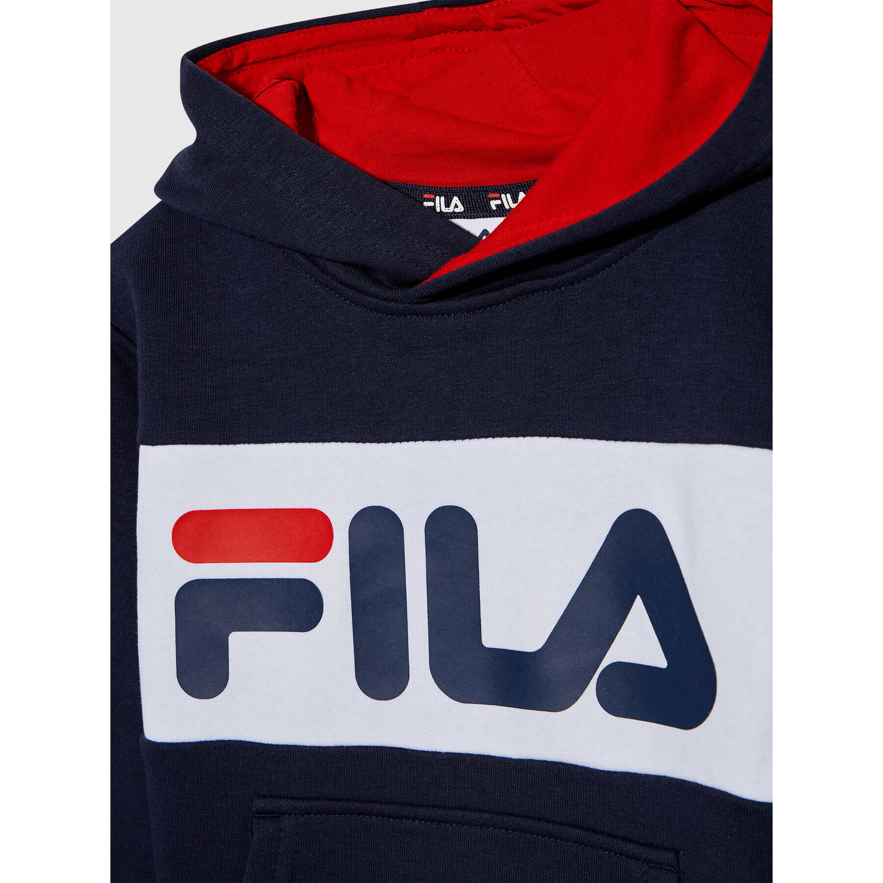 Fila Mikina Ben 688020 Tmavomodrá Regular Fit - Pepit.cz