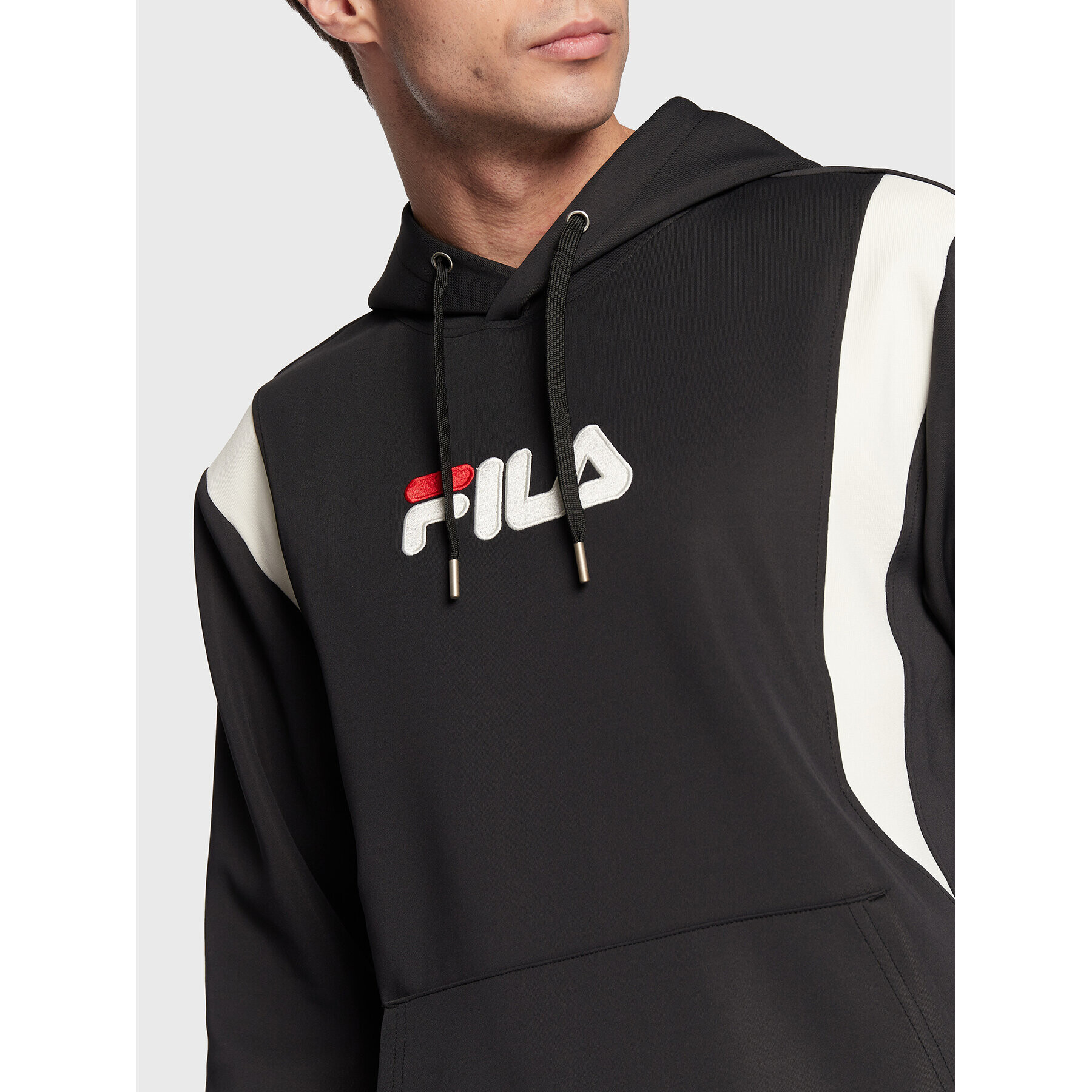 Fila Mikina Bogno FAM0176 Černá Regular Fit - Pepit.cz