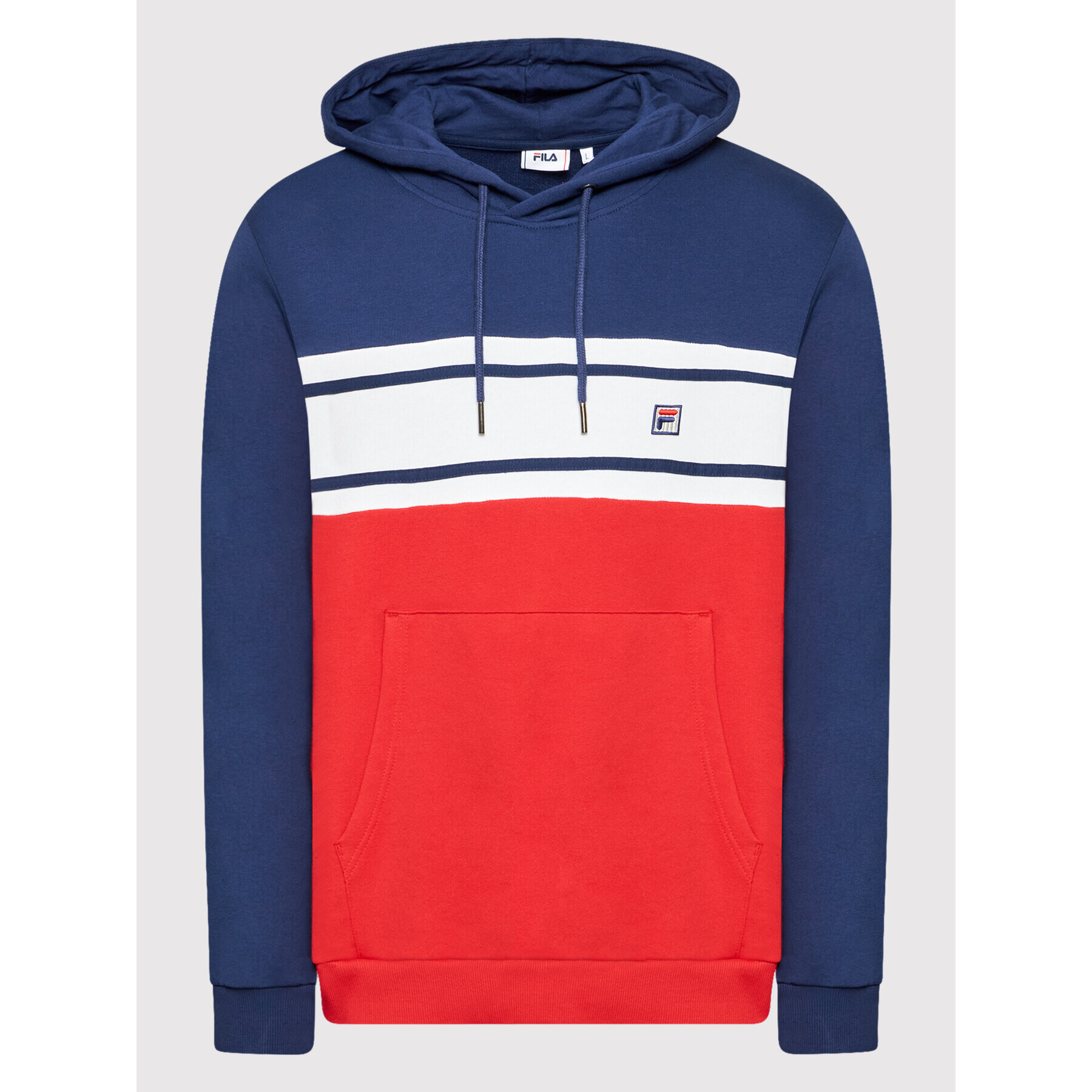 Fila Mikina Breda Blocked FAM0075 Barevná Regular Fit - Pepit.cz