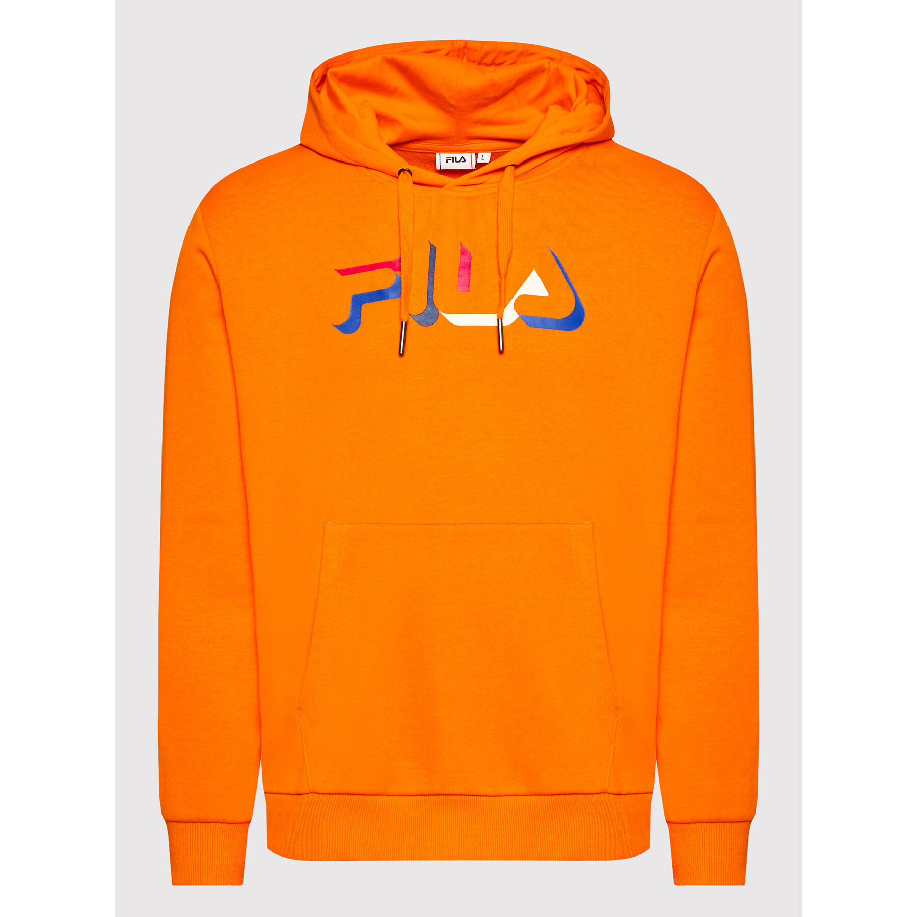 Fila Mikina Burzaco FAM0040 Oranžová Regular Fit - Pepit.cz