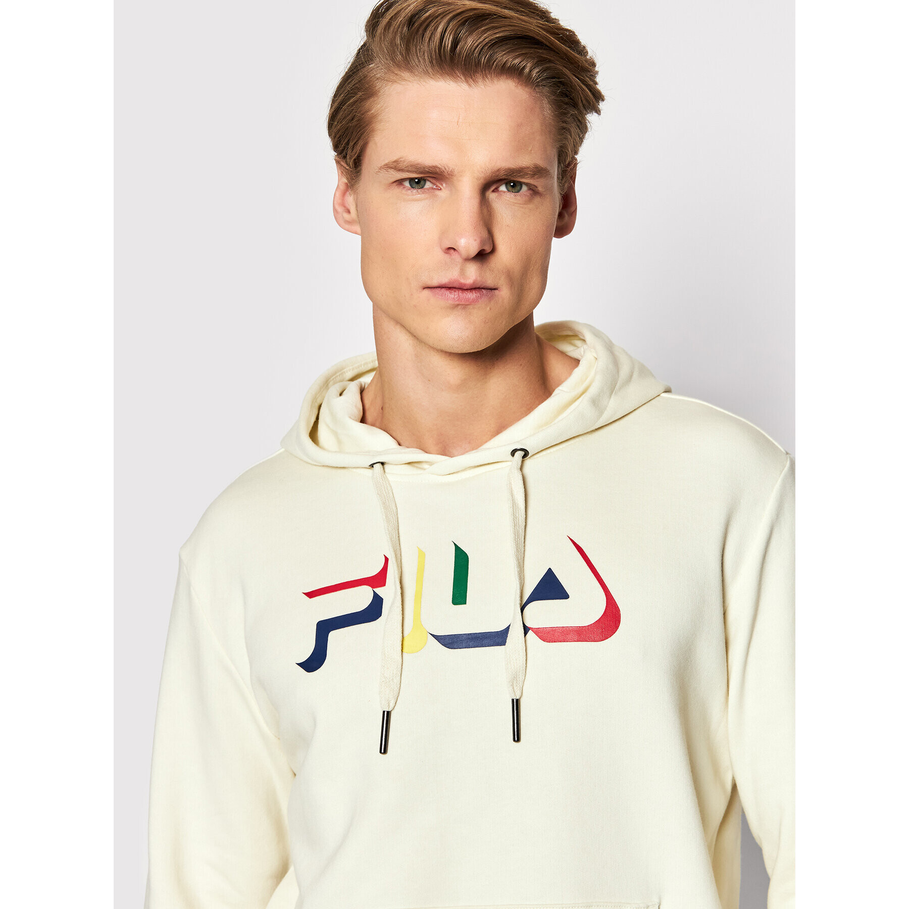 Fila Mikina Burzaco FAM0040 Žlutá Regular Fit - Pepit.cz