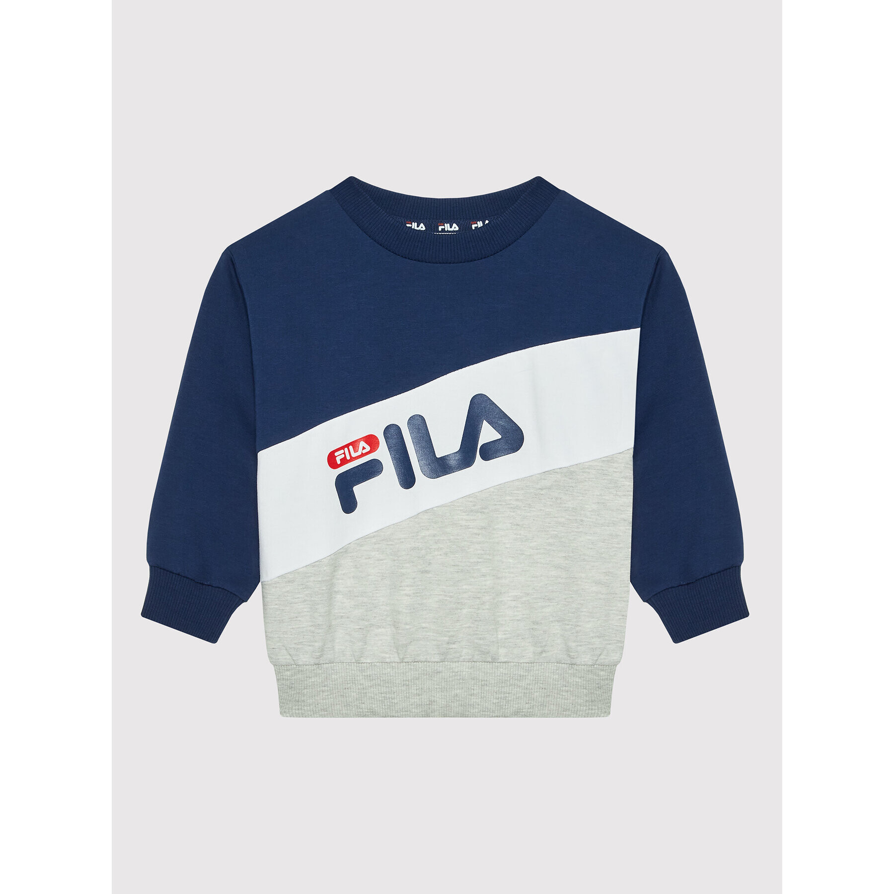 Fila Mikina Canciatti FAK0062 Tmavomodrá Regular Fit - Pepit.cz