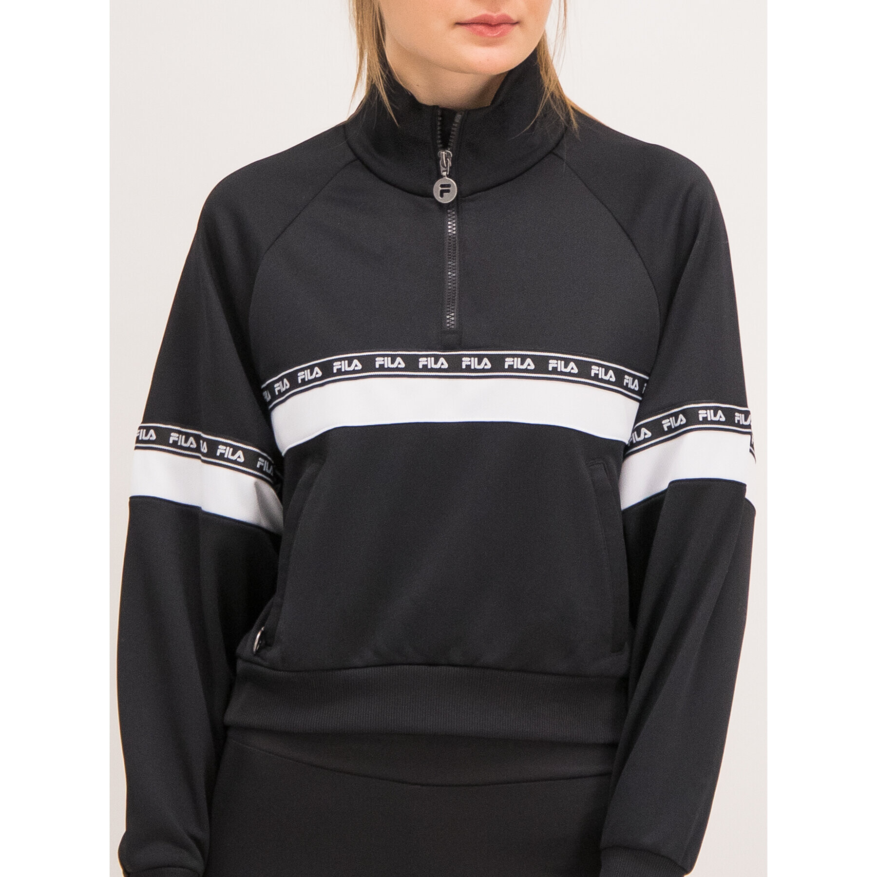 Fila Mikina Chinami 687257 Černá Regular Fit - Pepit.cz