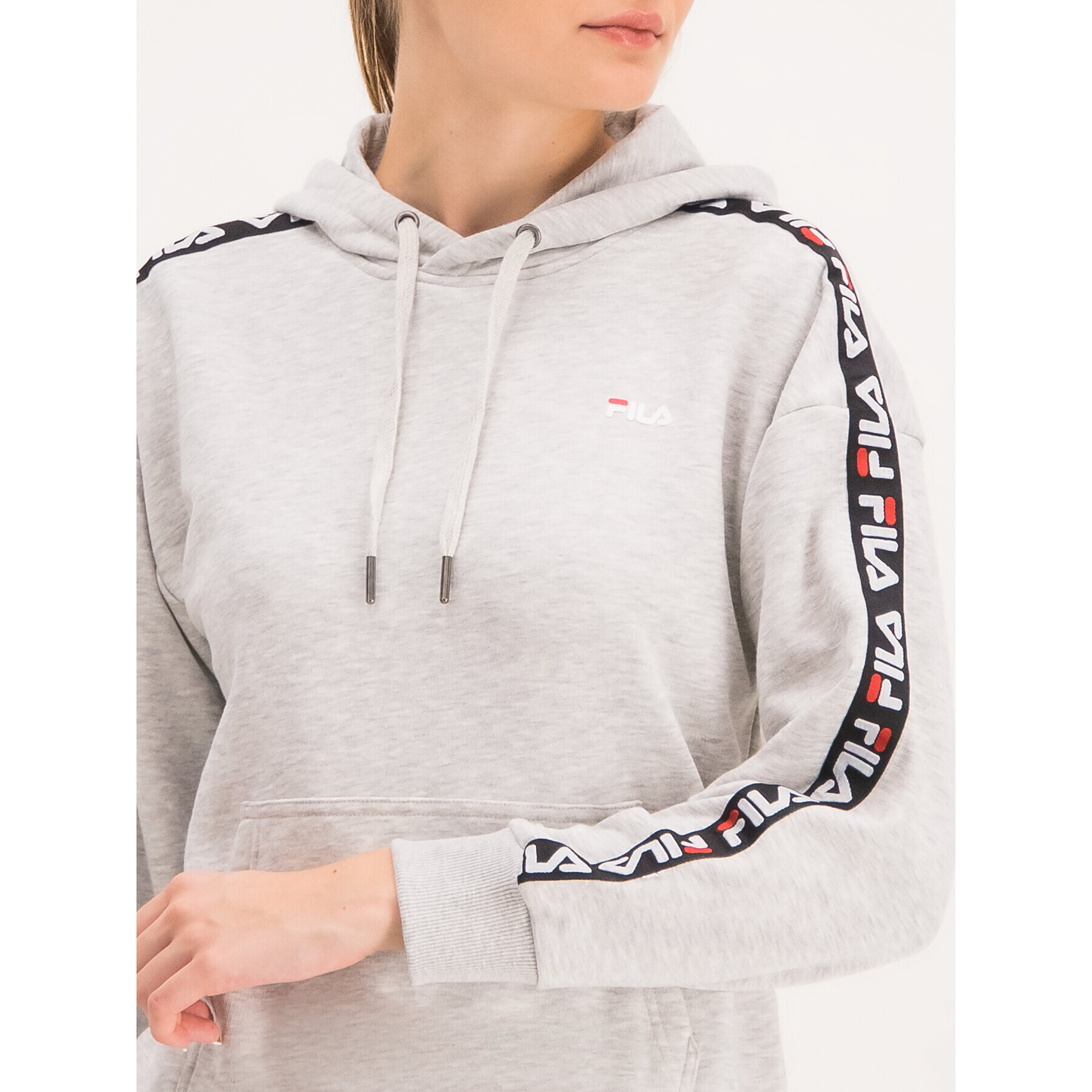 Fila Mikina Clara 687073 Šedá Regular Fit - Pepit.cz