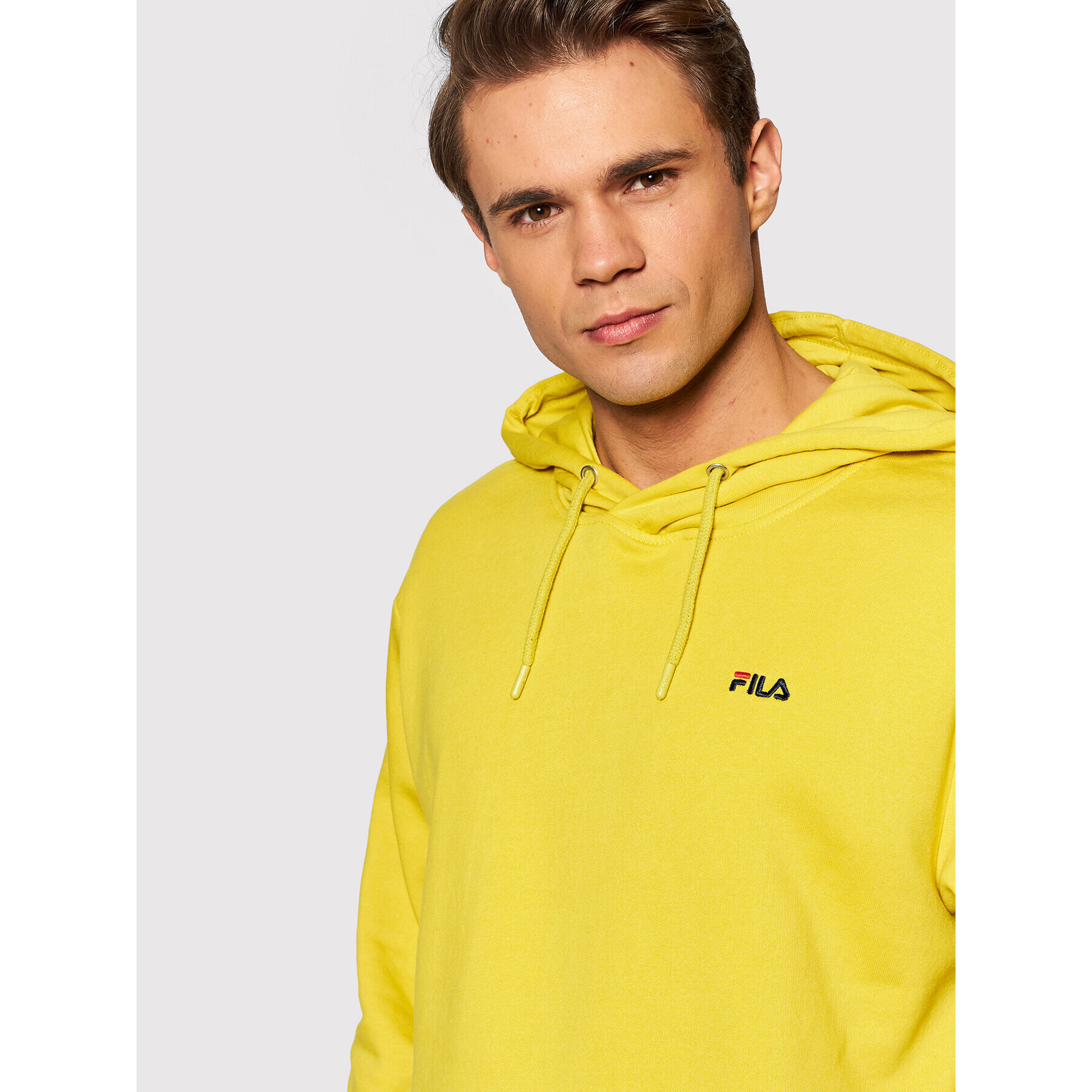 Fila Mikina Eben 689110 Žlutá Regular Fit - Pepit.cz