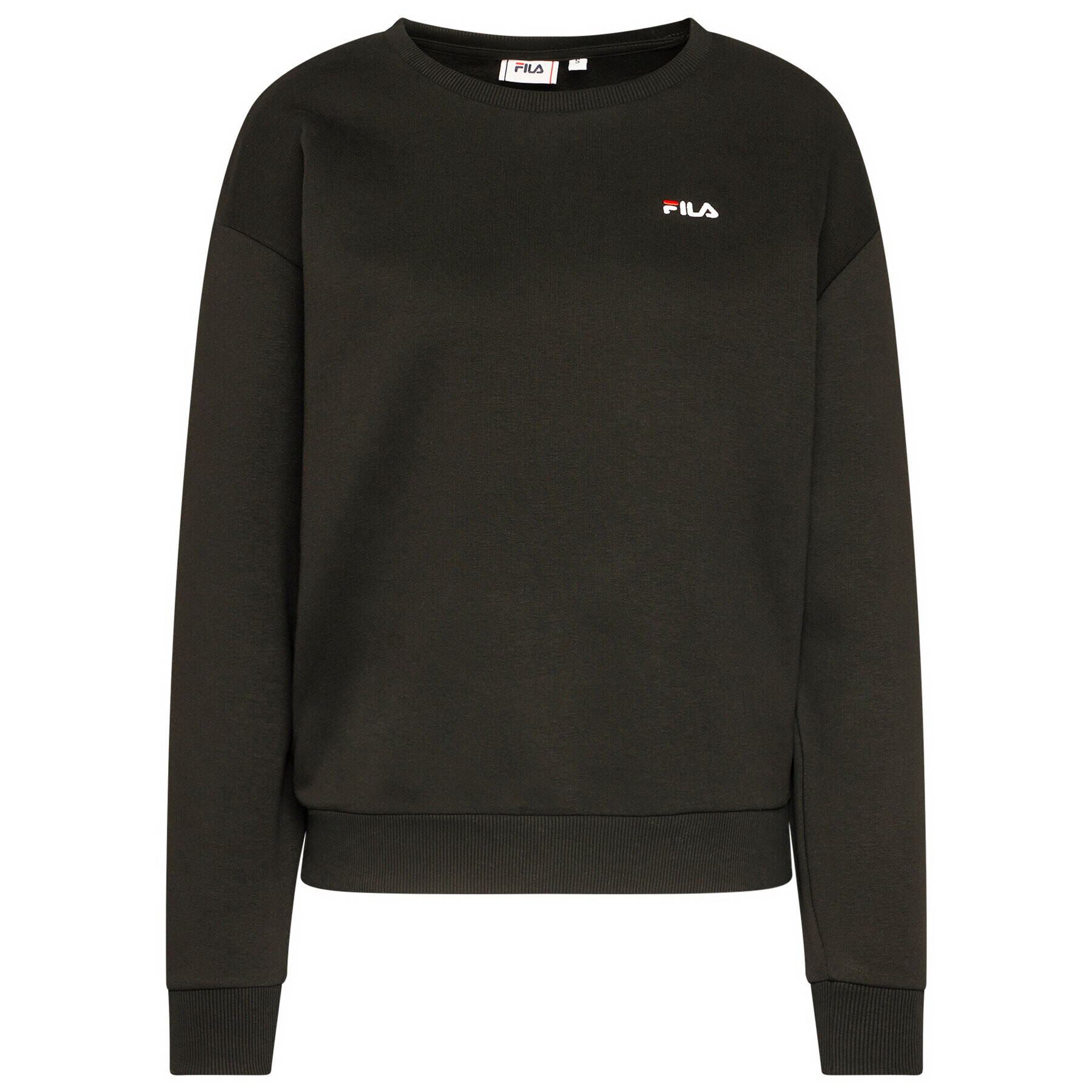 Fila Mikina Effie Crew Sweat 687467 Černá Regular Fit - Pepit.cz