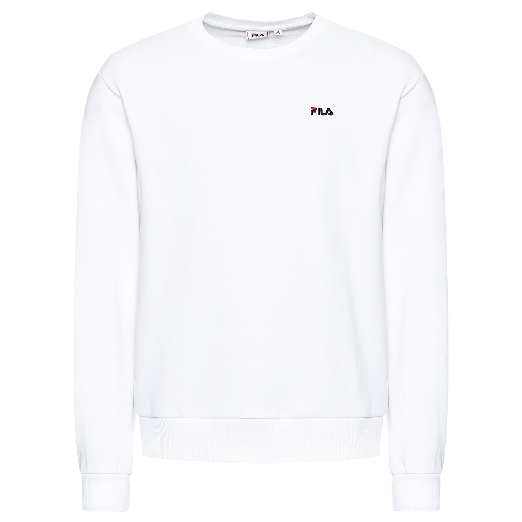 Fila Mikina Efim Crew 688164 Bílá Regular Fit - Pepit.cz