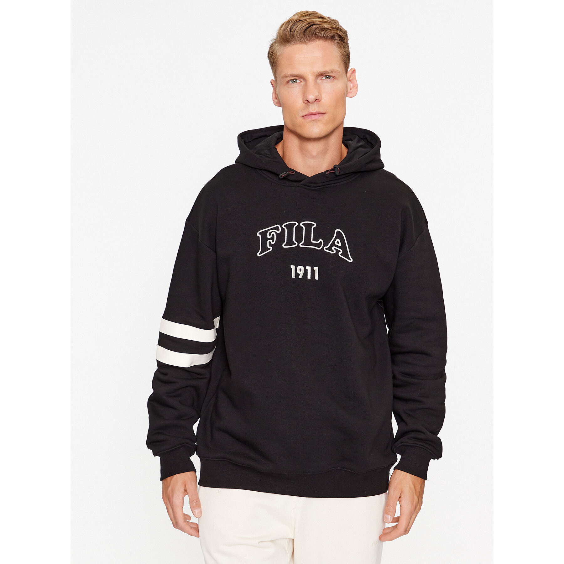 Fila Mikina FAM0541 Černá Regular Fit - Pepit.cz