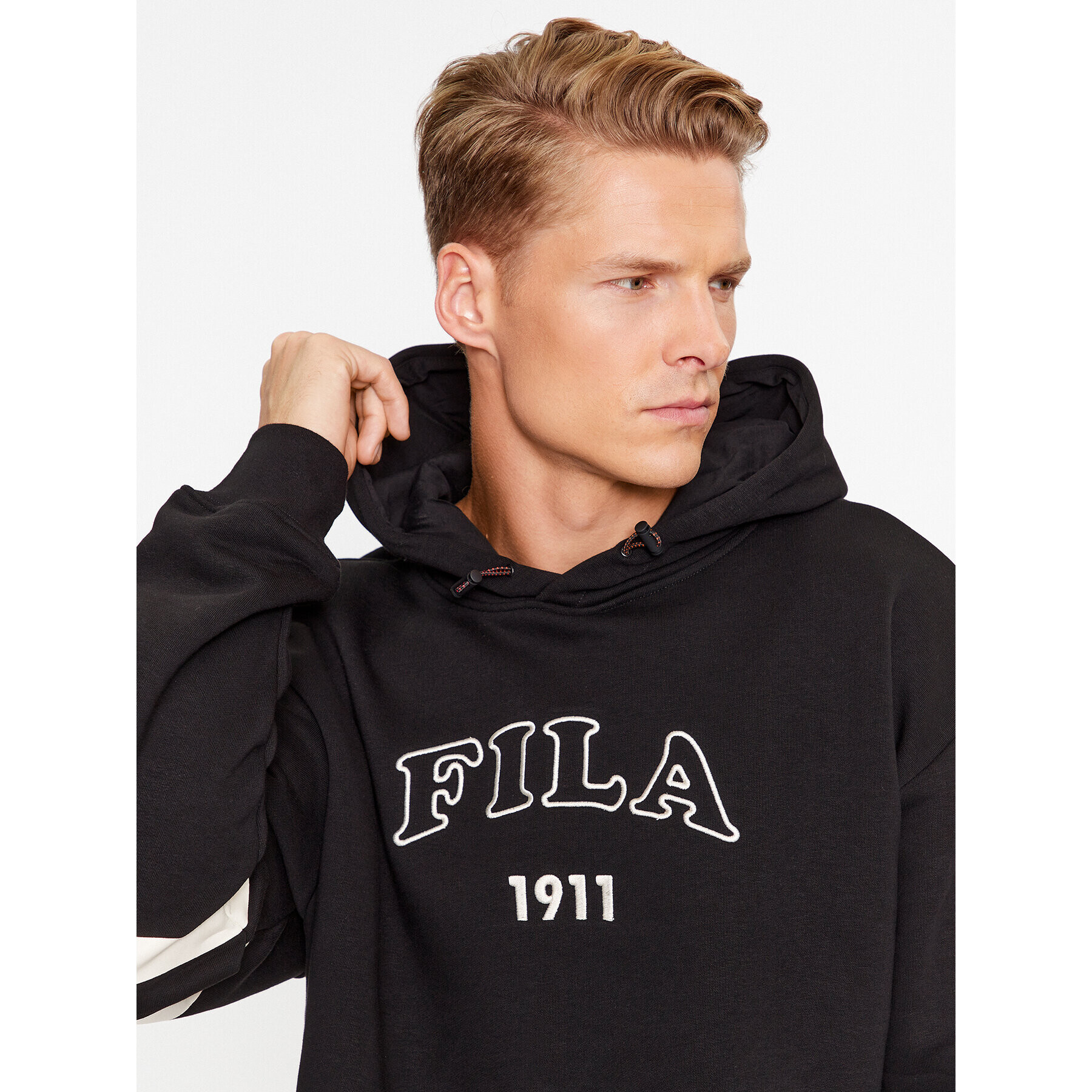 Fila Mikina FAM0541 Černá Regular Fit - Pepit.cz