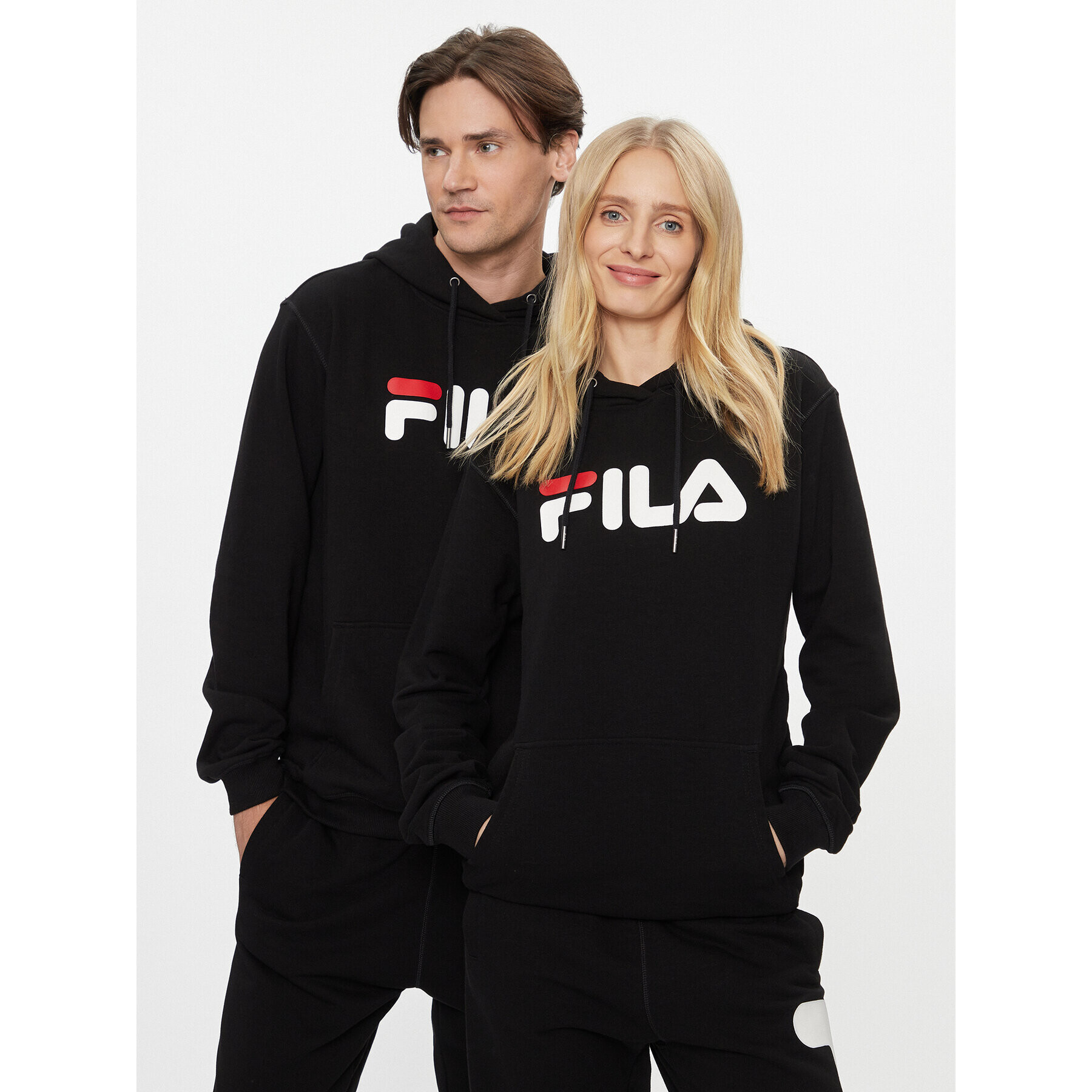 Fila Mikina FAU0068 Černá Regular Fit - Pepit.cz