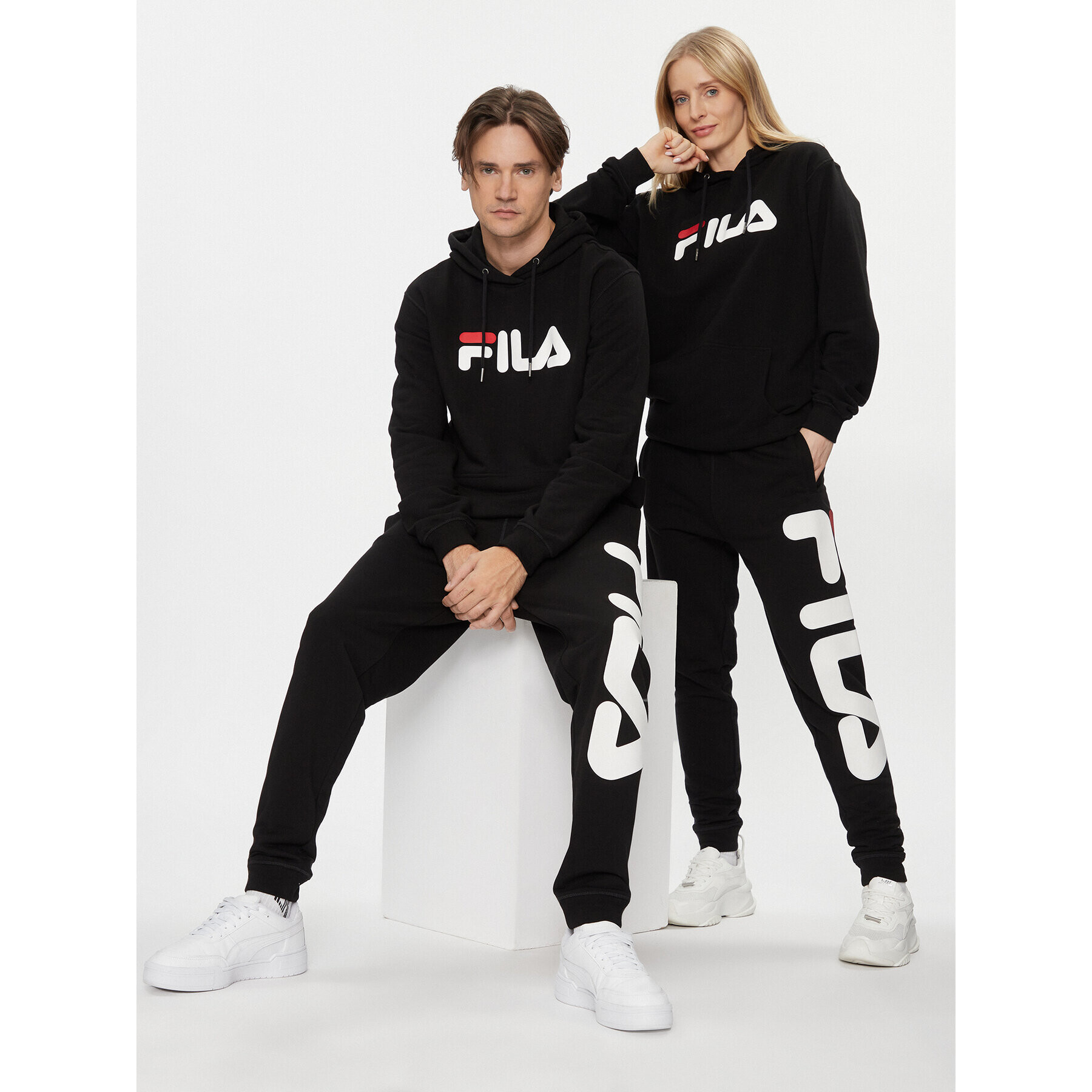 Fila Mikina FAU0068 Černá Regular Fit - Pepit.cz