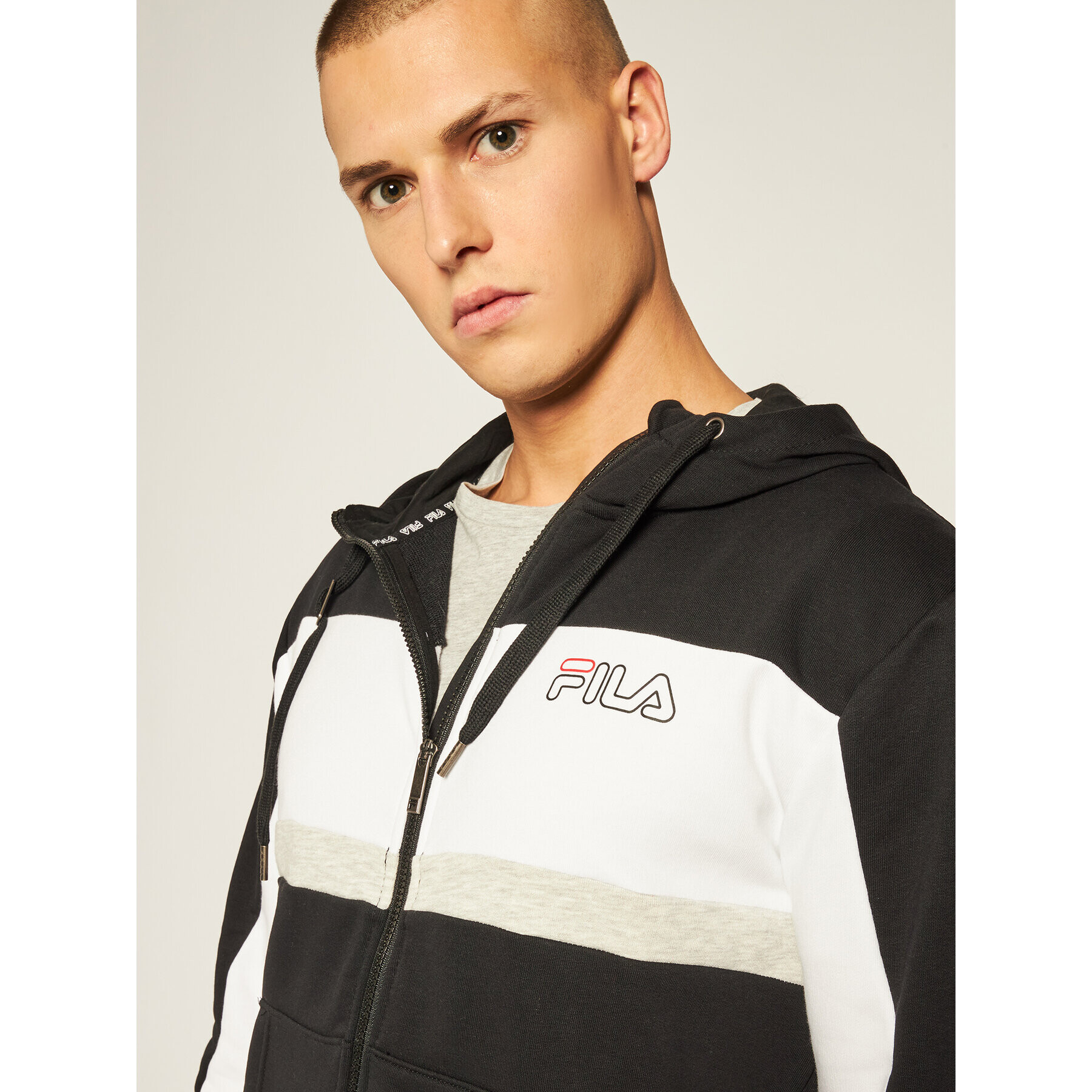 Fila Mikina Lauro 683180 Černá Regular Fit - Pepit.cz