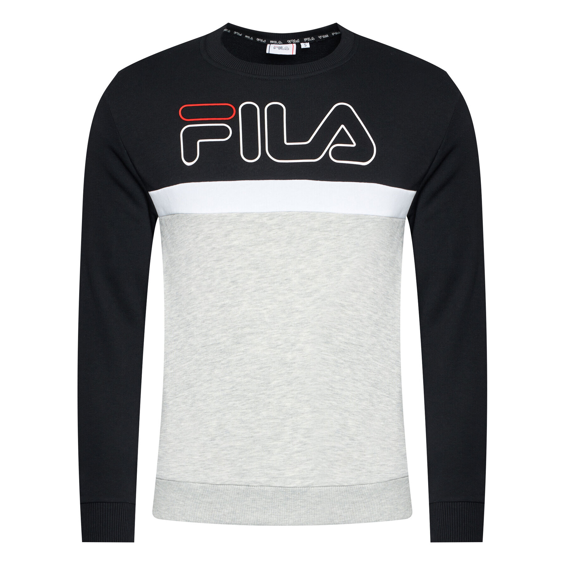 Fila Mikina Laurus 683182 Šedá Regular Fit - Pepit.cz