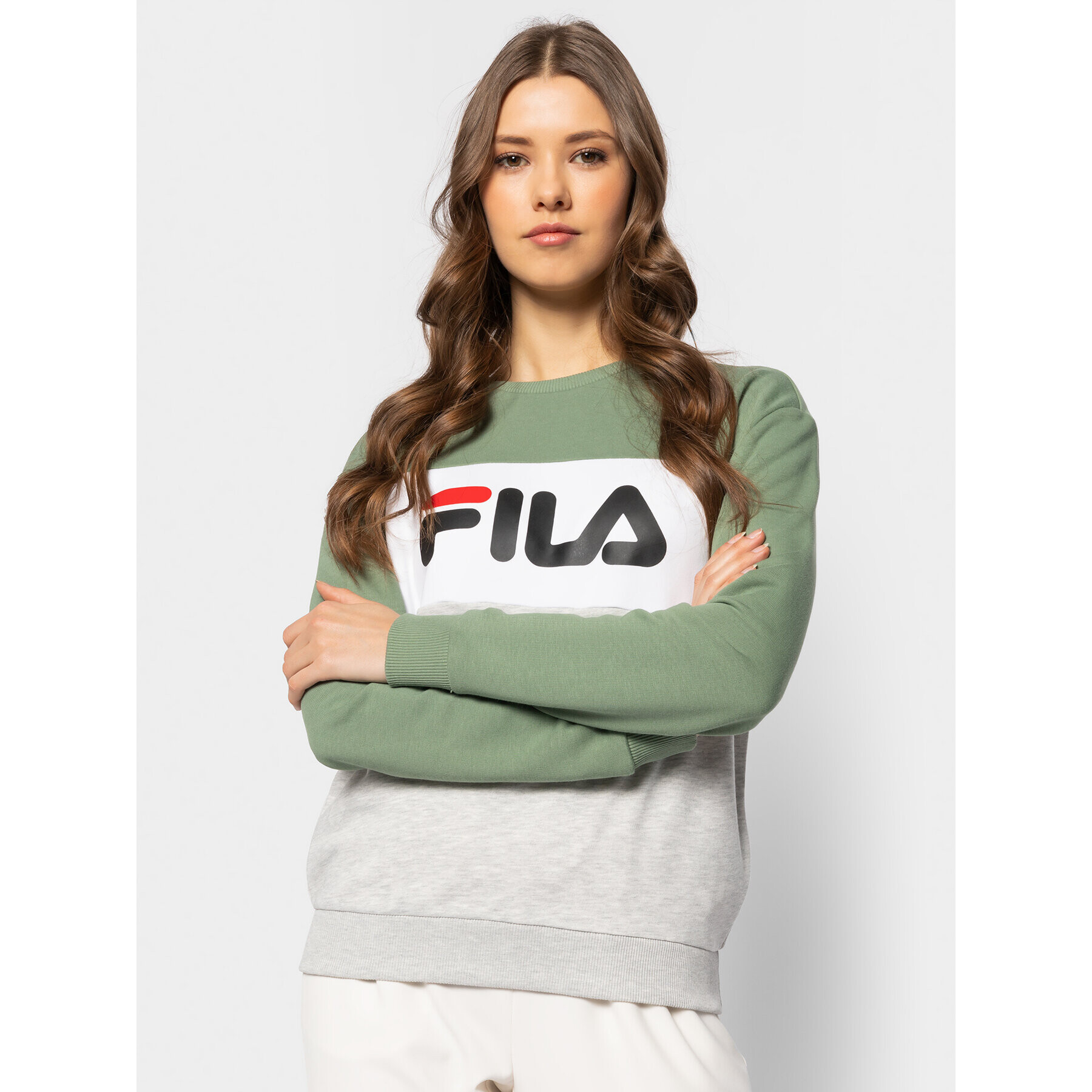 Fila Mikina Leah 687043 Barevná Regular Fit - Pepit.cz