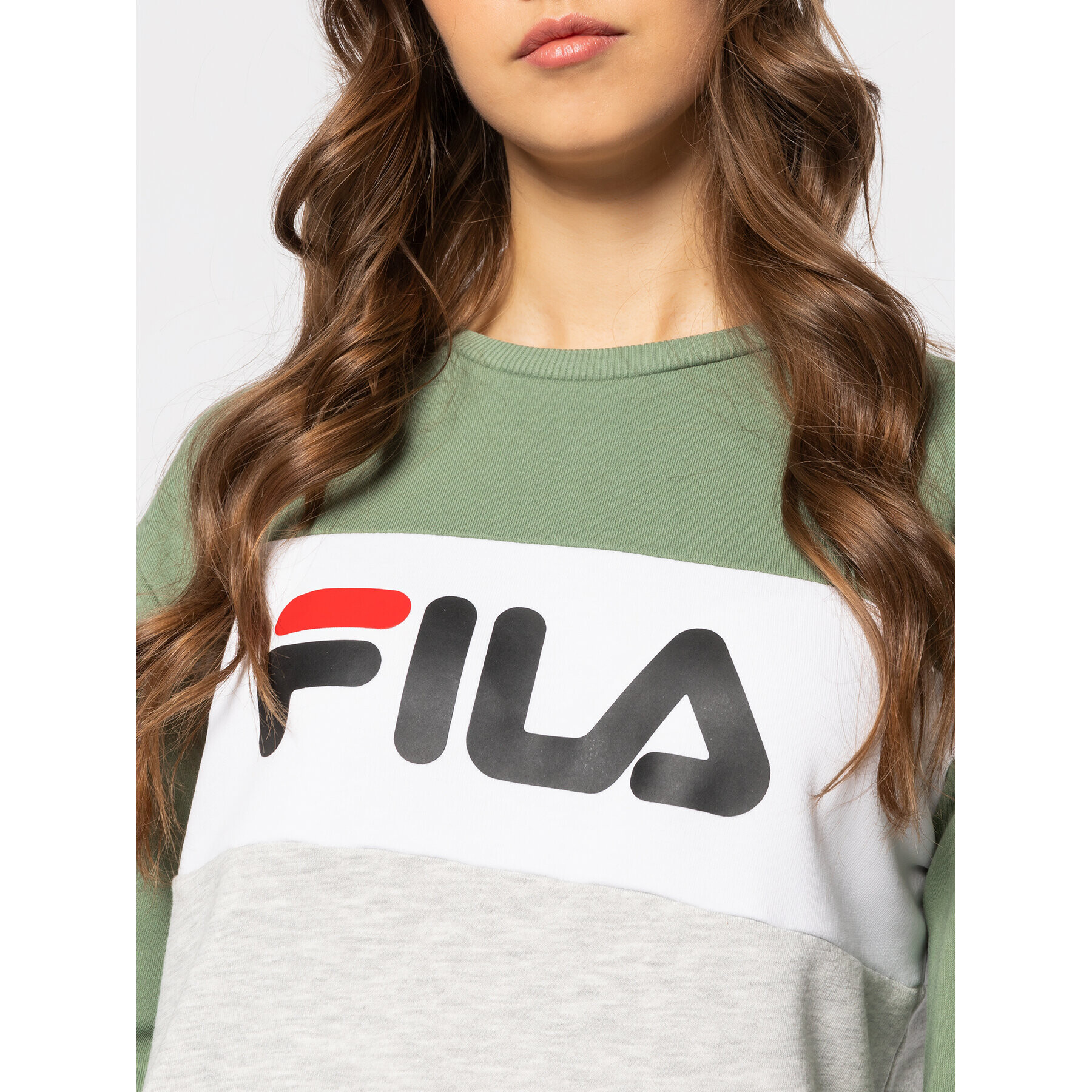 Fila Mikina Leah 687043 Barevná Regular Fit - Pepit.cz