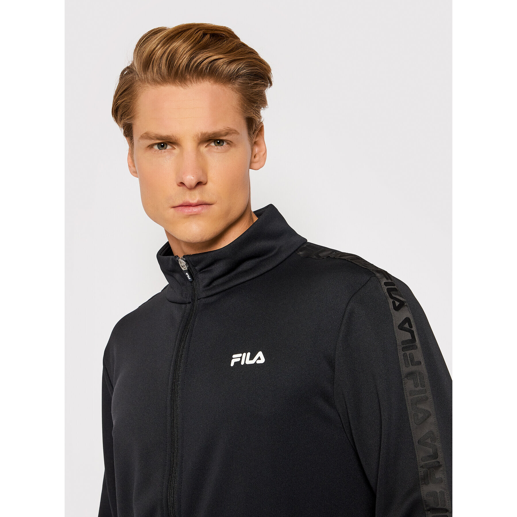 Fila Mikina Nail Track 688994 Černá Regular Fit - Pepit.cz