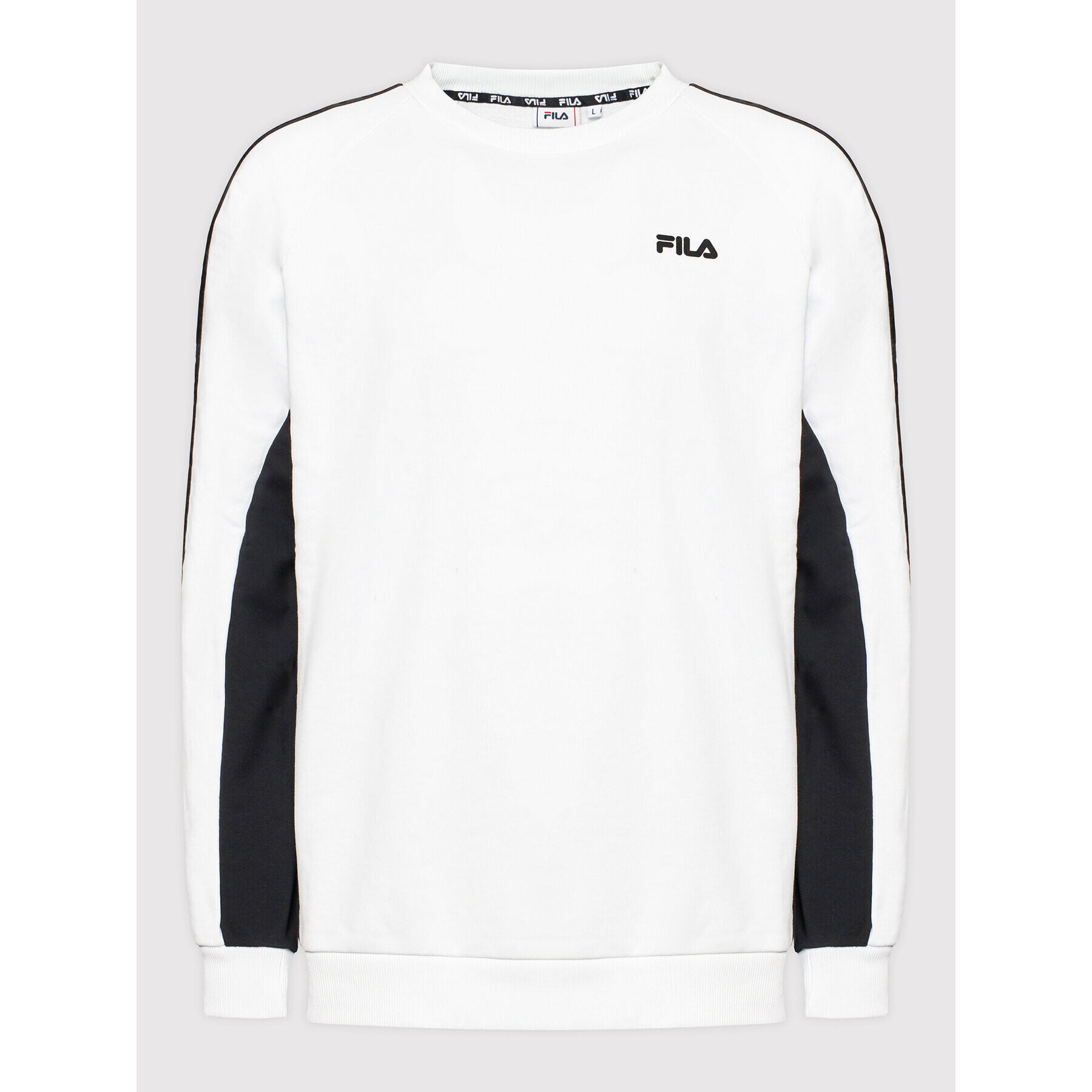 Fila Mikina Natan 688997 Bílá Regular Fit - Pepit.cz