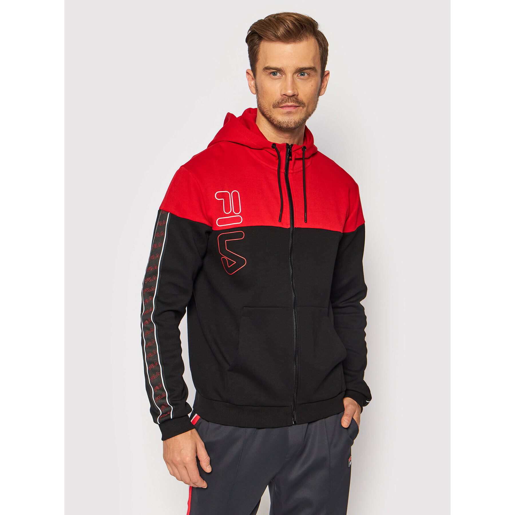 Fila Mikina Ole 683478 Černá Regular Fit - Pepit.cz