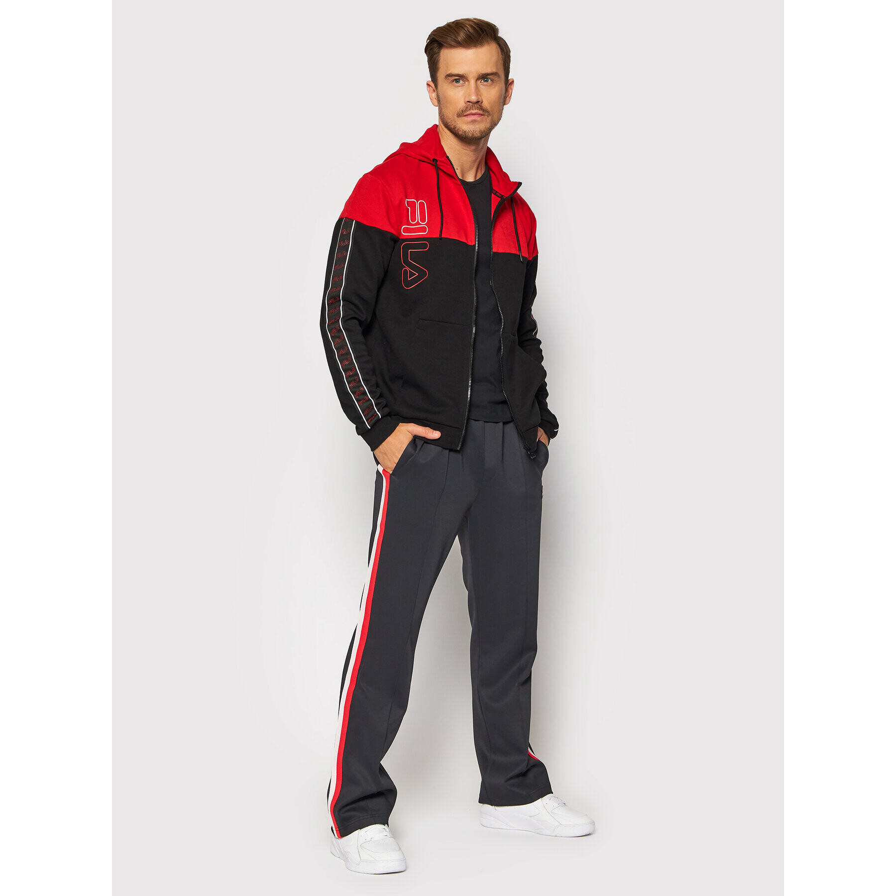 Fila Mikina Ole 683478 Černá Regular Fit - Pepit.cz