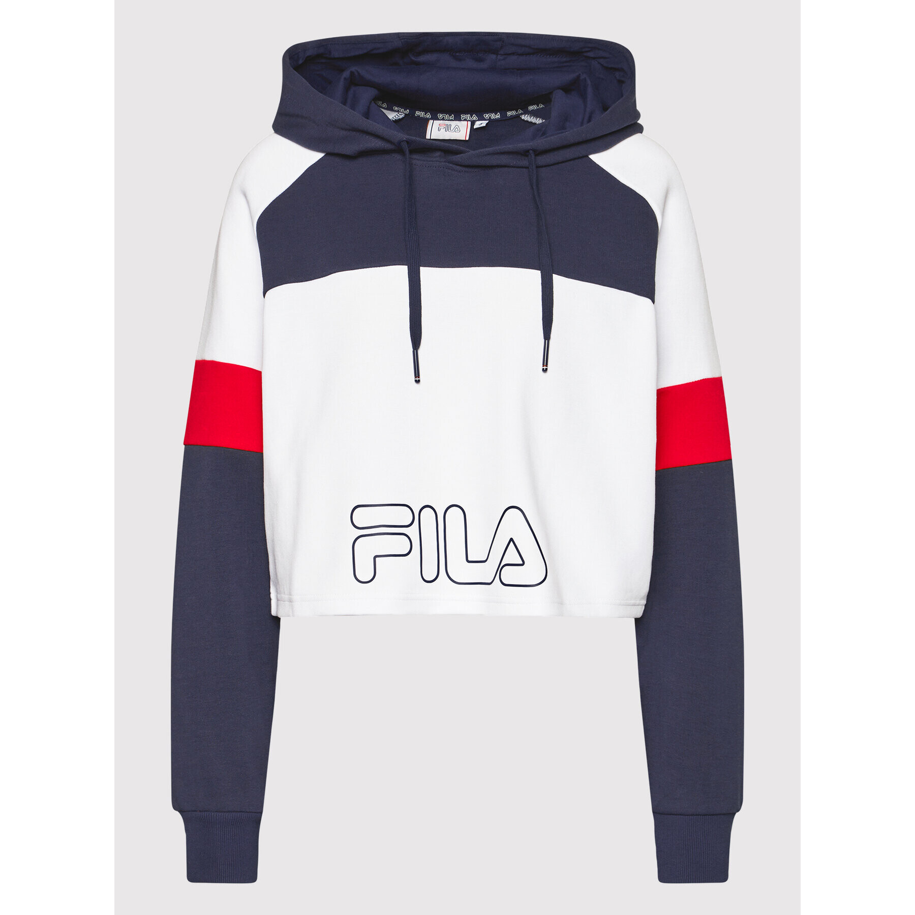 Fila Mikina Petra 683424 Barevná Relaxed Fit - Pepit.cz