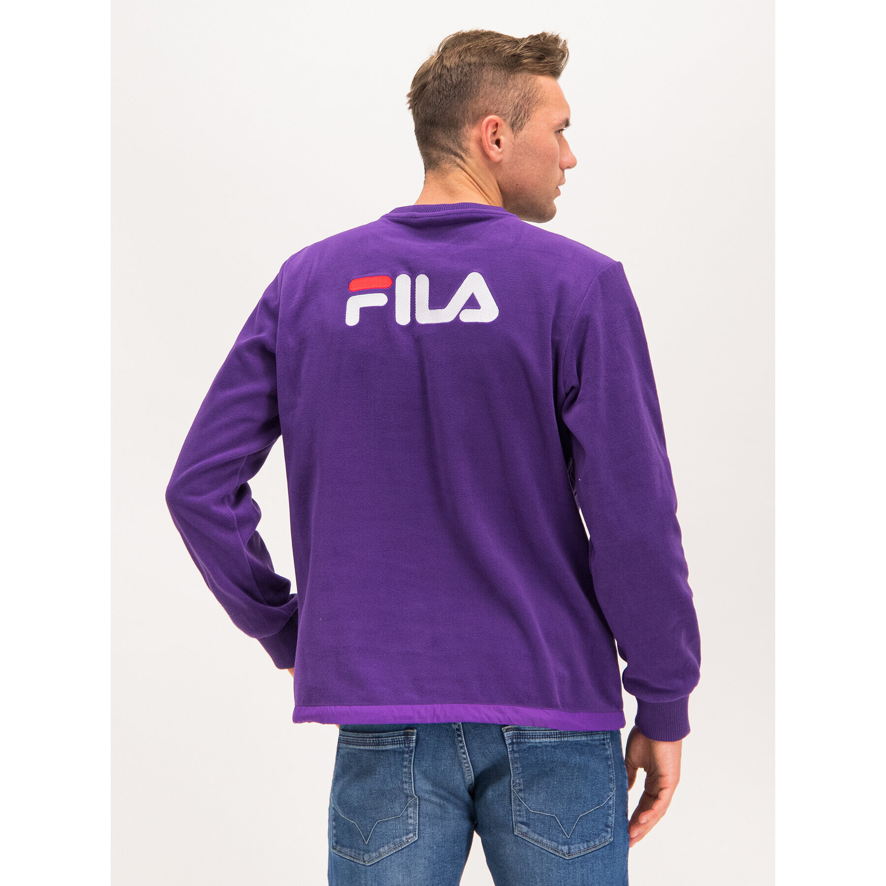 Fila Mikina Renly 687244 Fialová Regular Fit - Pepit.cz