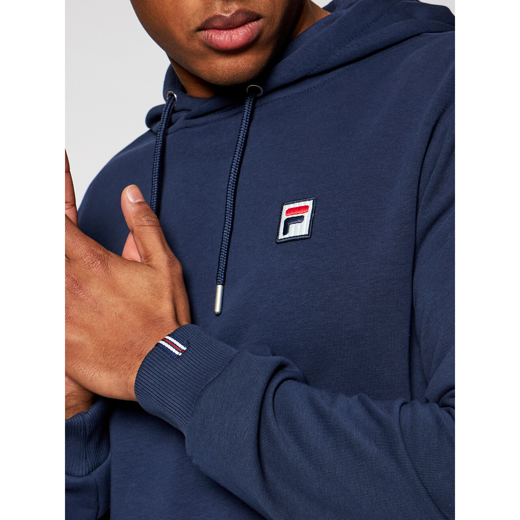 Fila Mikina Savva 688566 Tmavomodrá Regular Fit - Pepit.cz