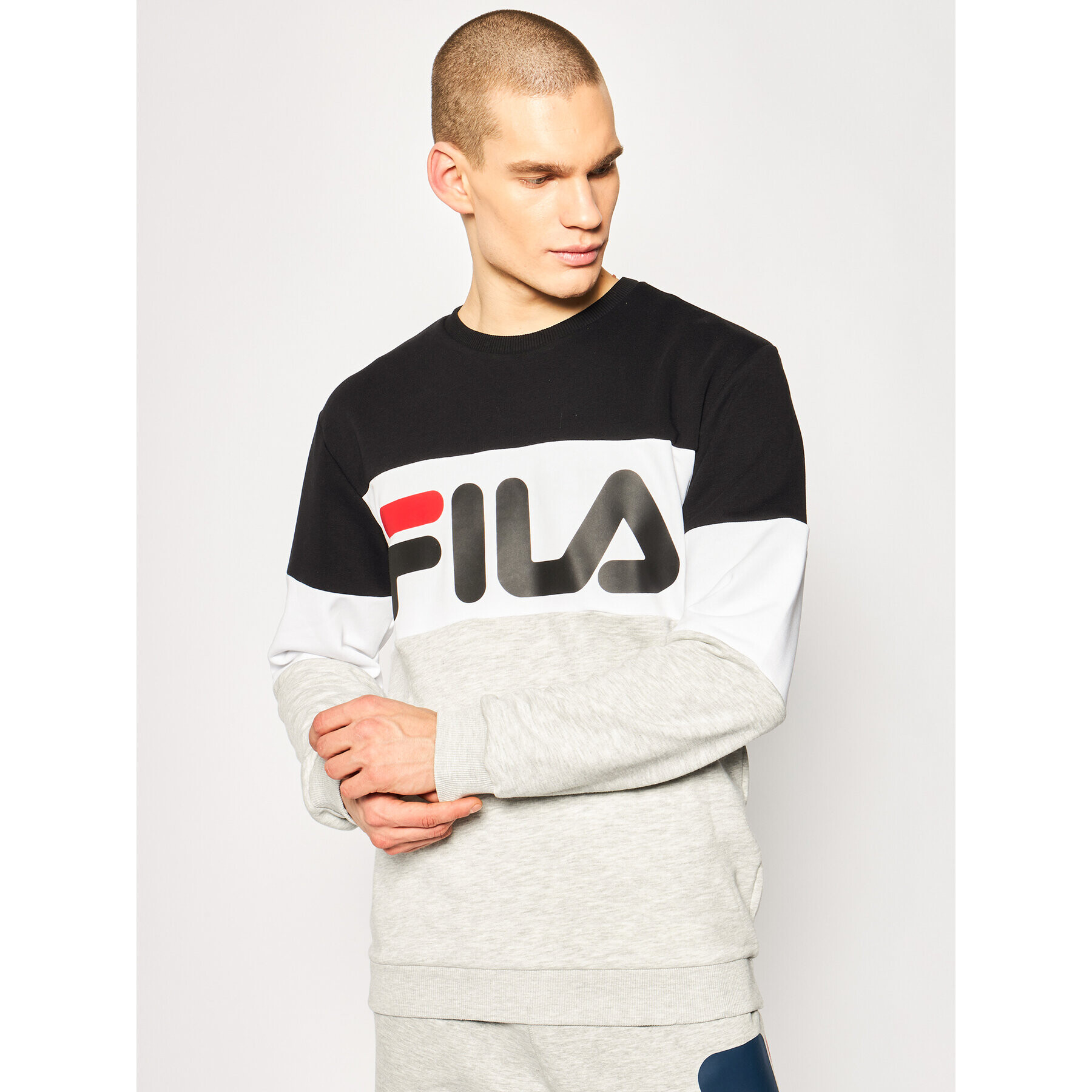 Fila Mikina Straight 688050 Barevná Regular Fit - Pepit.cz