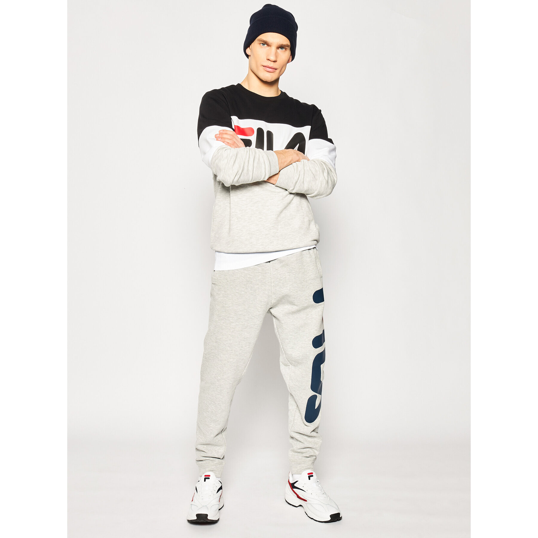 Fila Mikina Straight 688050 Barevná Regular Fit - Pepit.cz