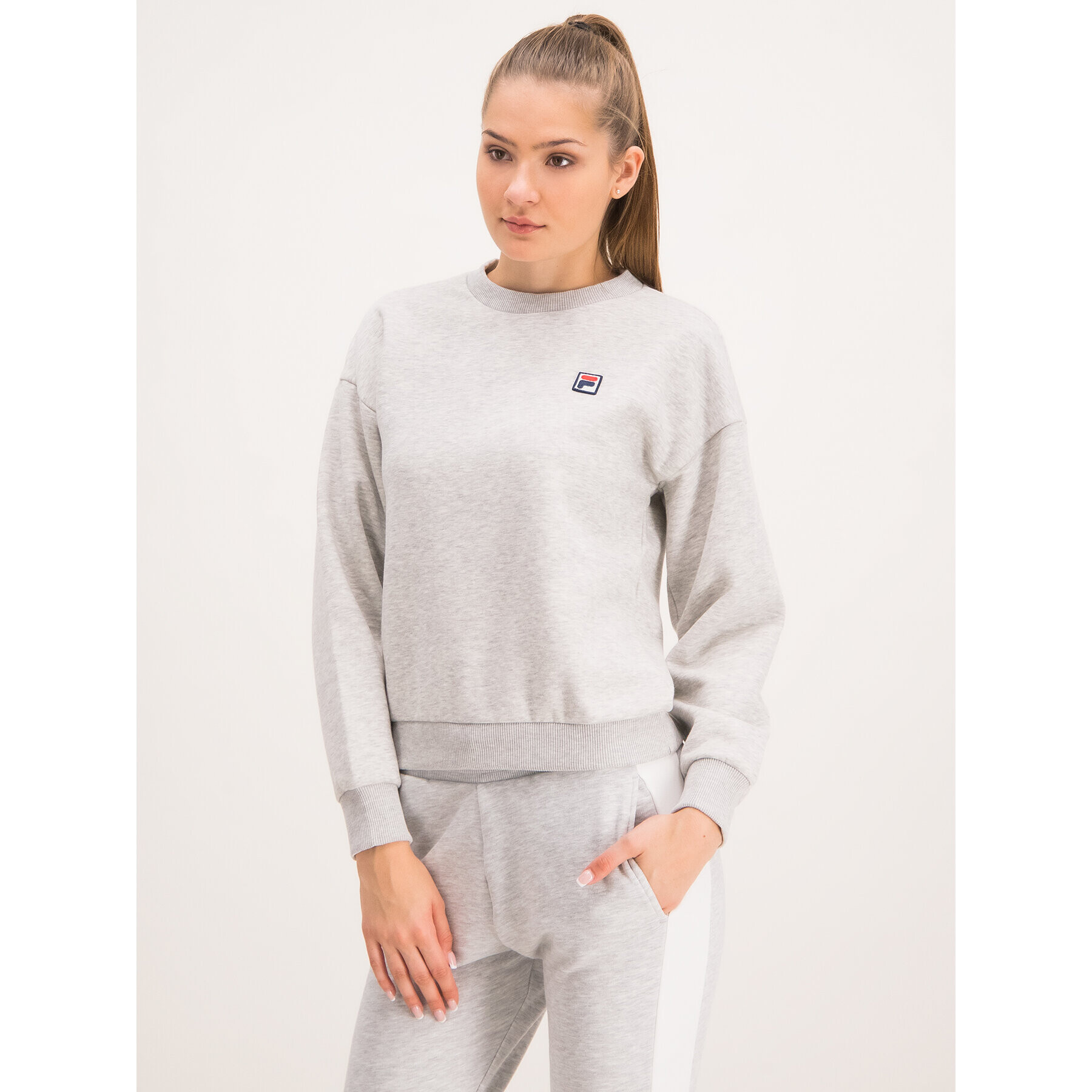 Fila Mikina Suzanna 687456 Šedá Regular Fit - Pepit.cz