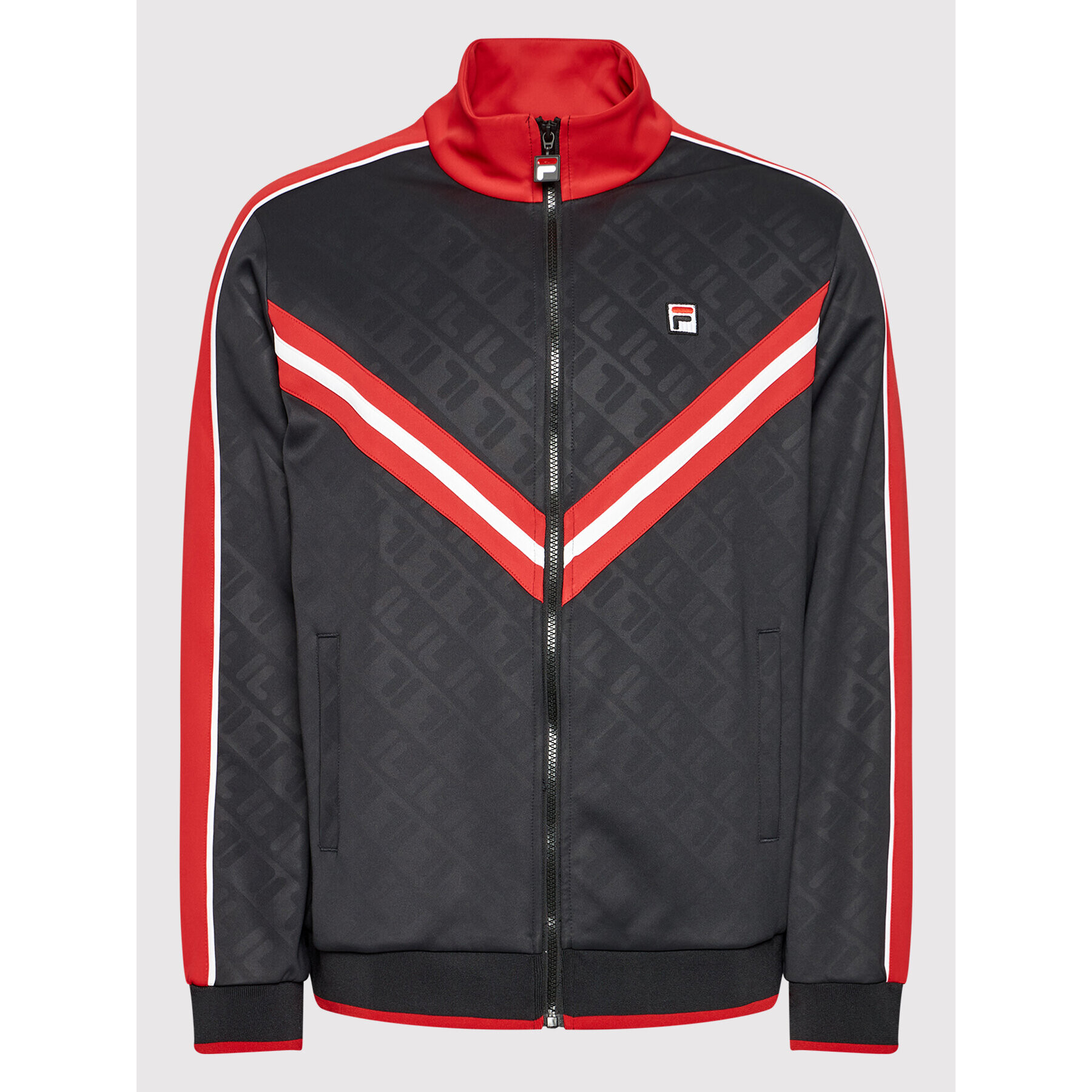 Fila Mikina Tauri Track 689169 Černá Regular Fit - Pepit.cz