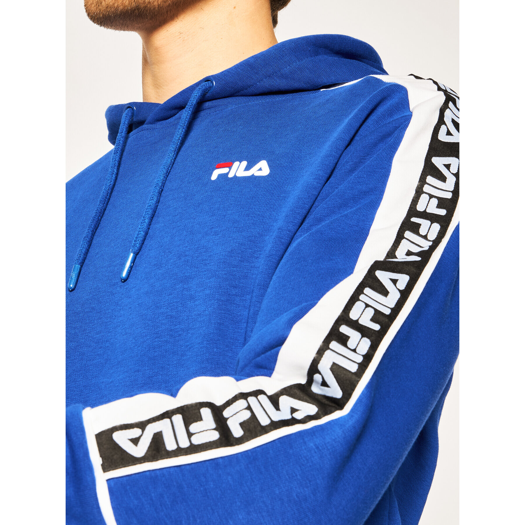 Fila Mikina Tefo 687708 Tmavomodrá Regular Fit - Pepit.cz