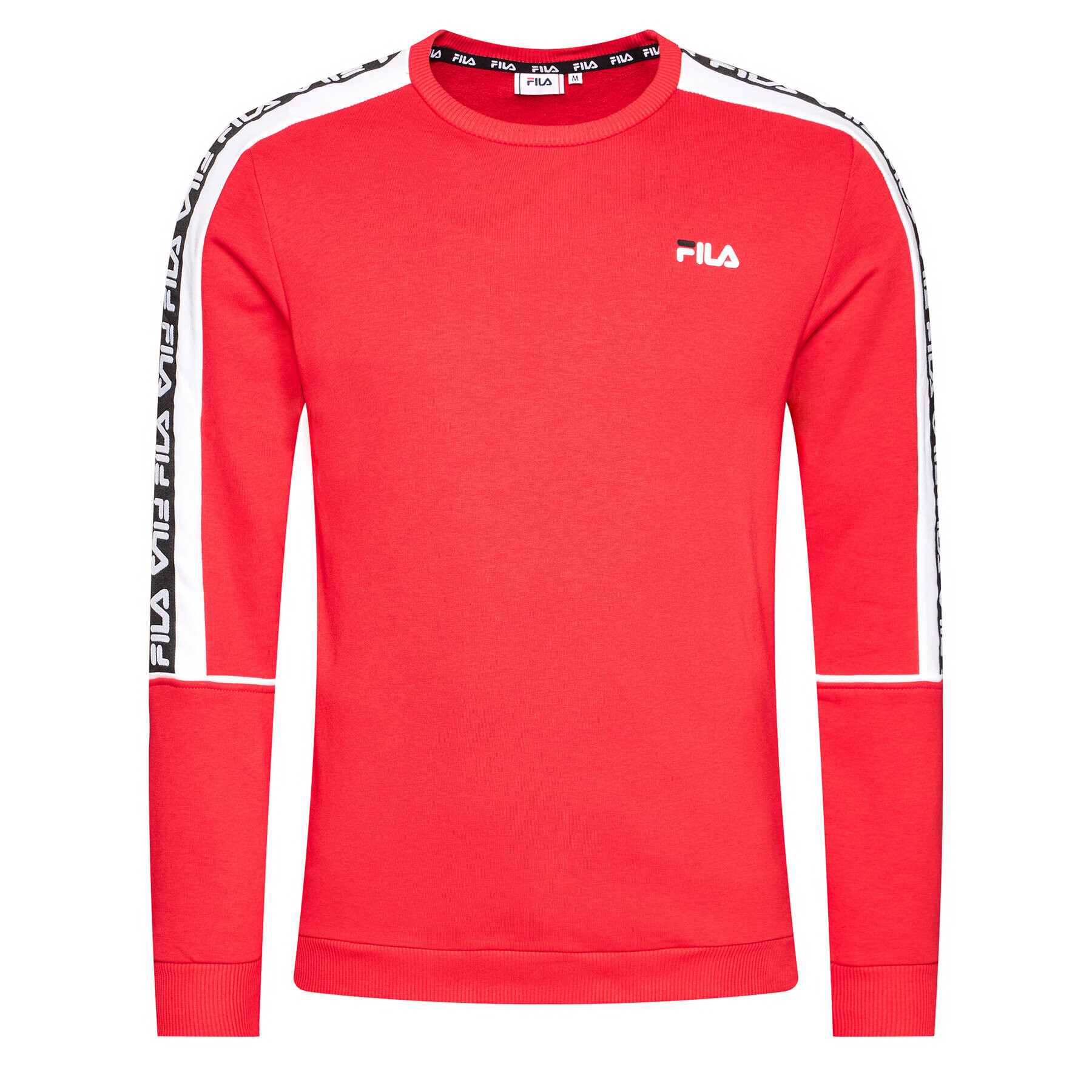 Fila Mikina Teom 688812 Červená Regular Fit - Pepit.cz