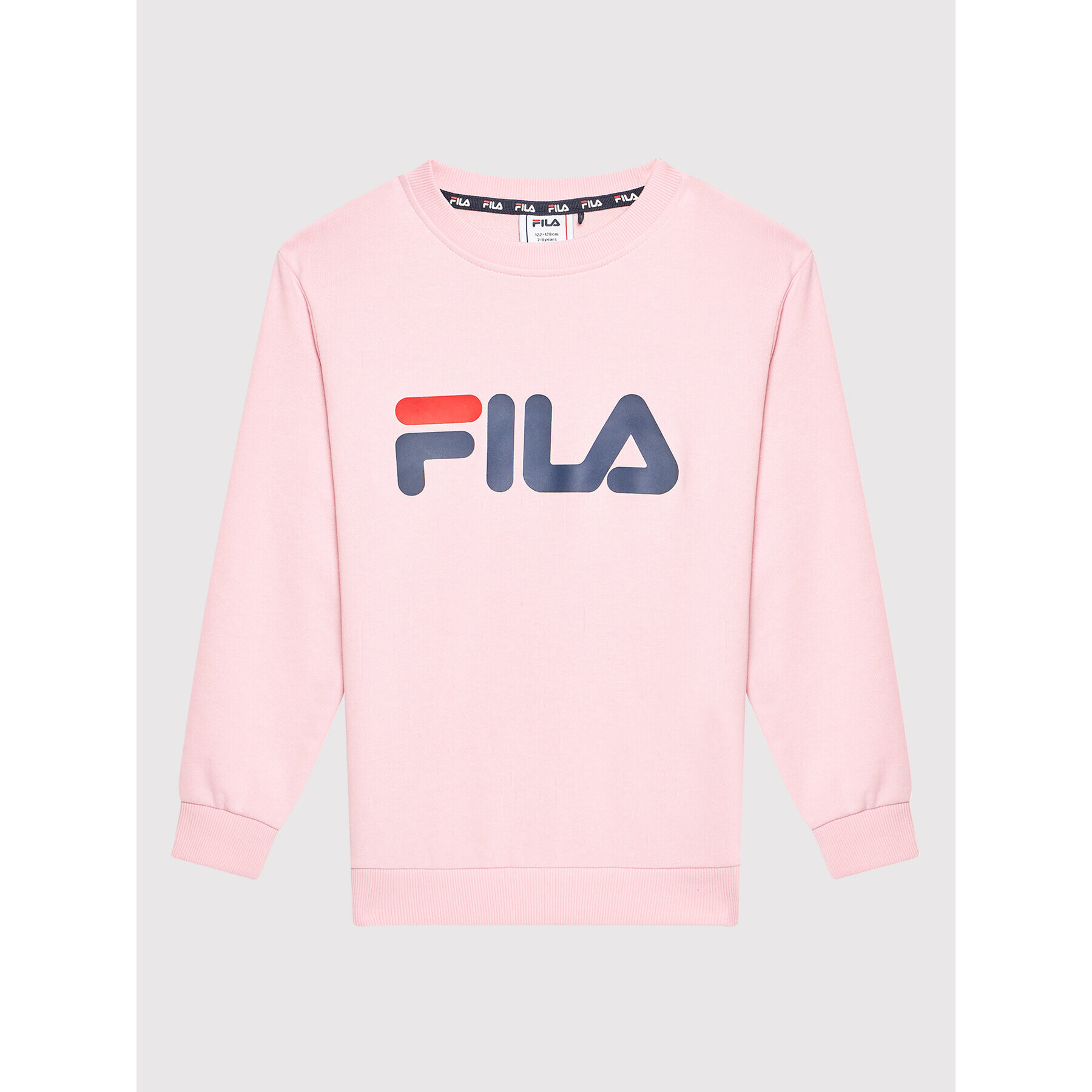 Fila Mikina Tim Logo 688022 Růžová Regular Fit - Pepit.cz