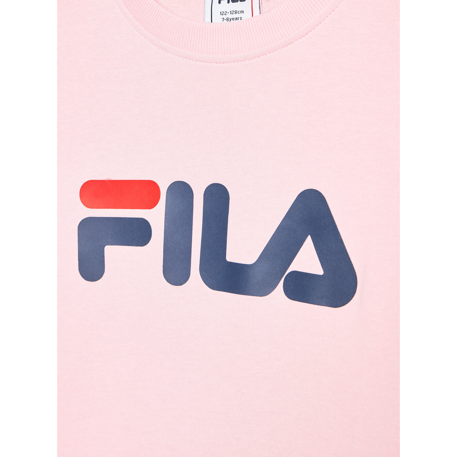 Fila Mikina Tim Logo 688022 Růžová Regular Fit - Pepit.cz