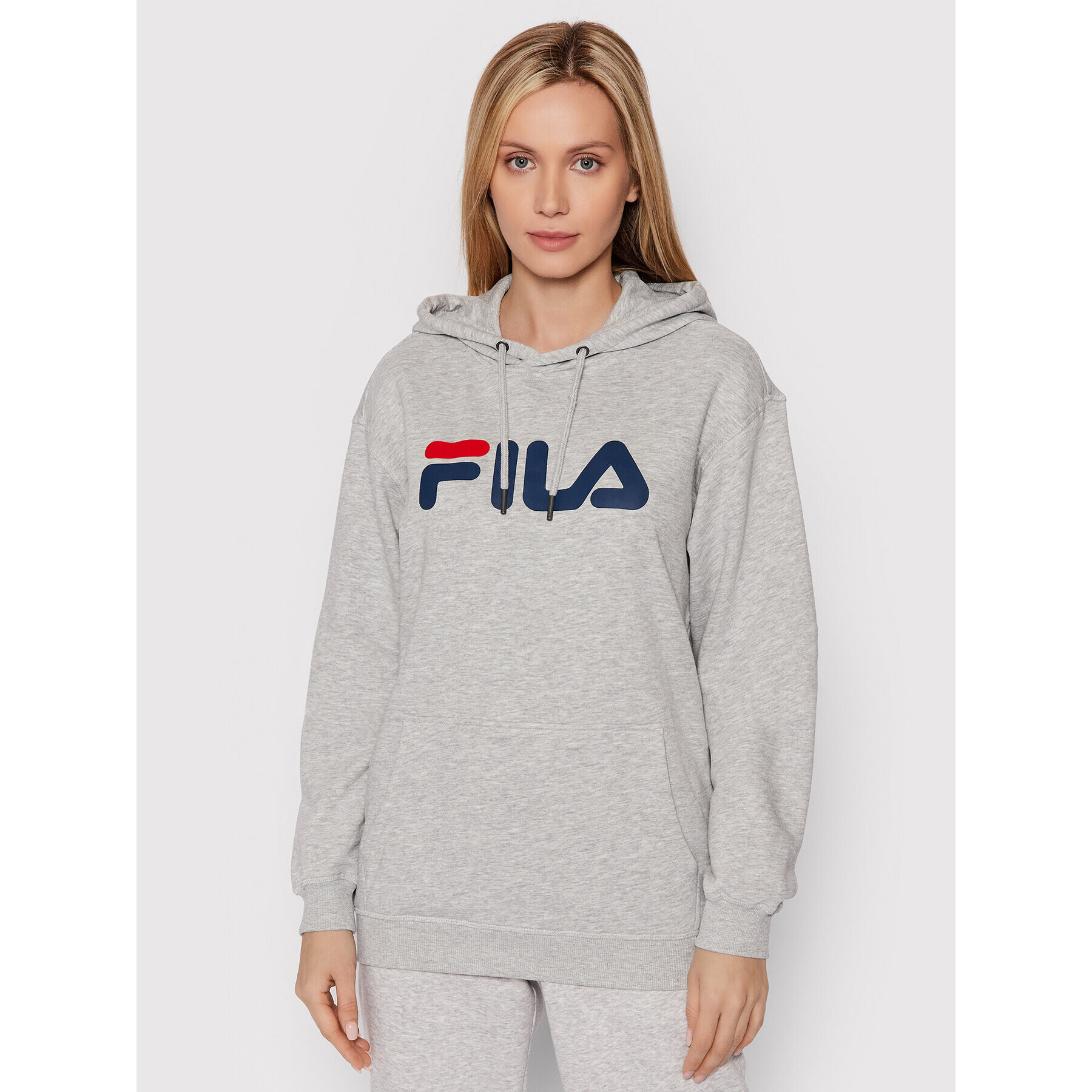 Fila Mikina Unisex 681090 Šedá Regular Fit - Pepit.cz