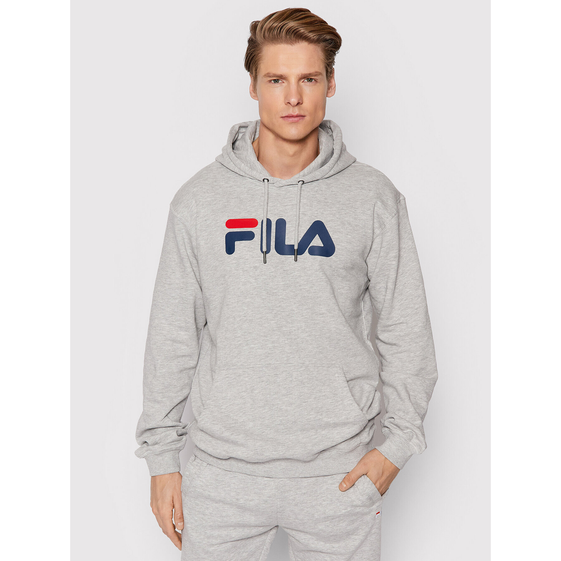 Fila Mikina Unisex 681090 Šedá Regular Fit - Pepit.cz