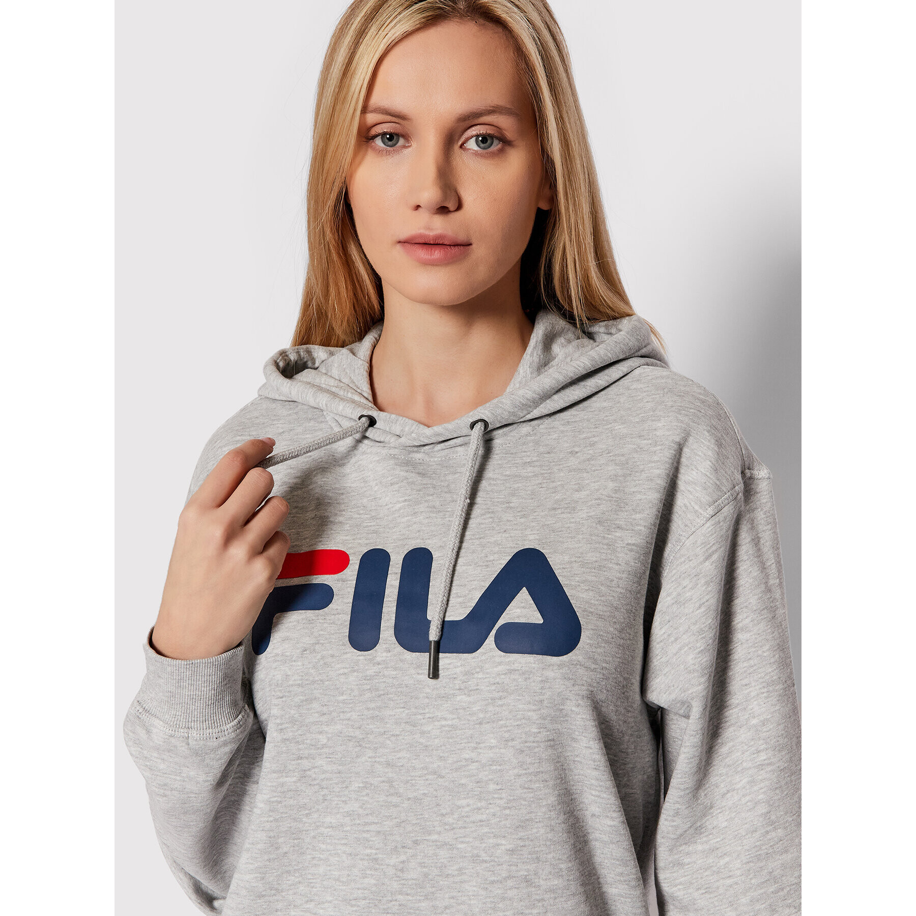 Fila Mikina Unisex 681090 Šedá Regular Fit - Pepit.cz