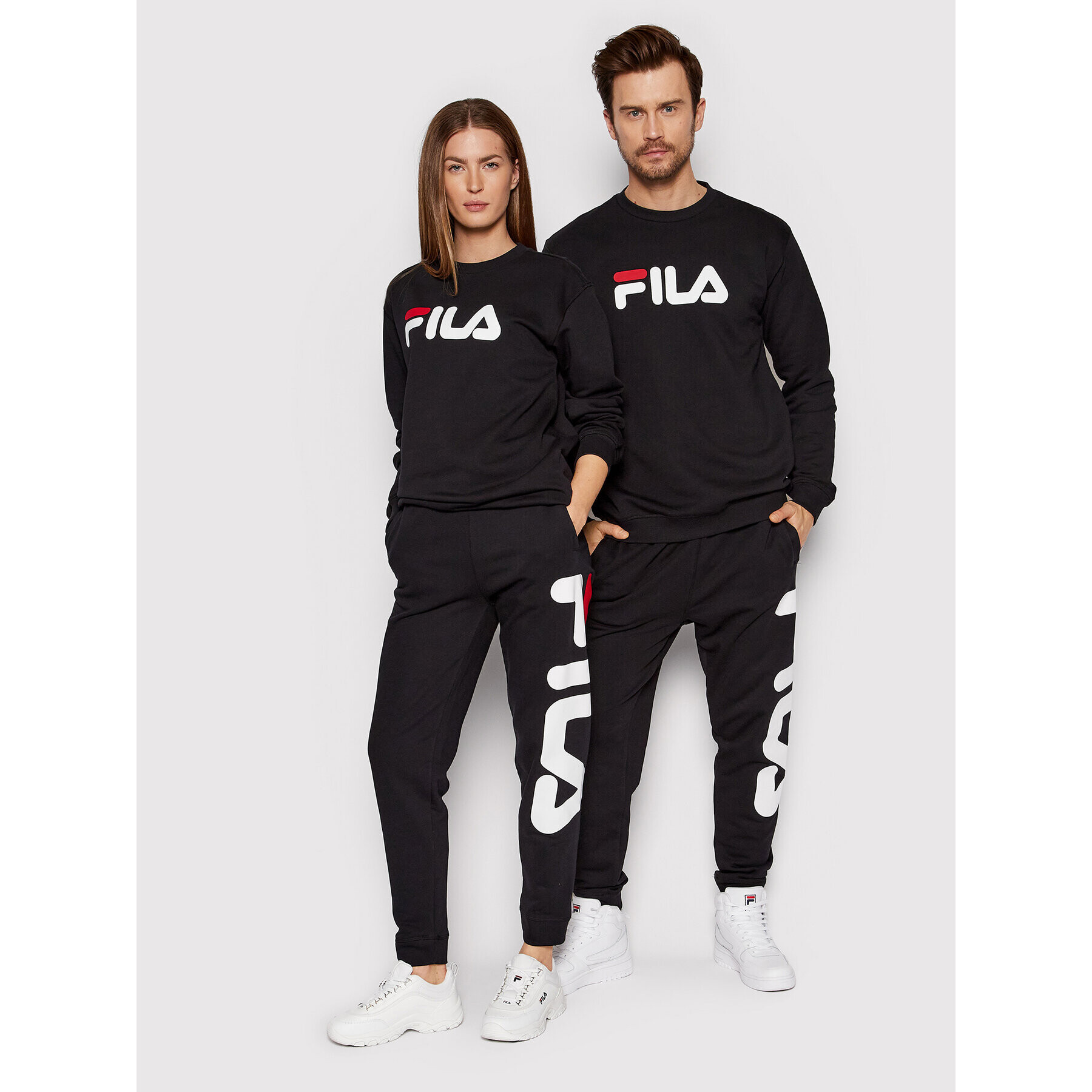 Fila Mikina Unisex Barbian FAU0066 Černá Regular Fit - Pepit.cz