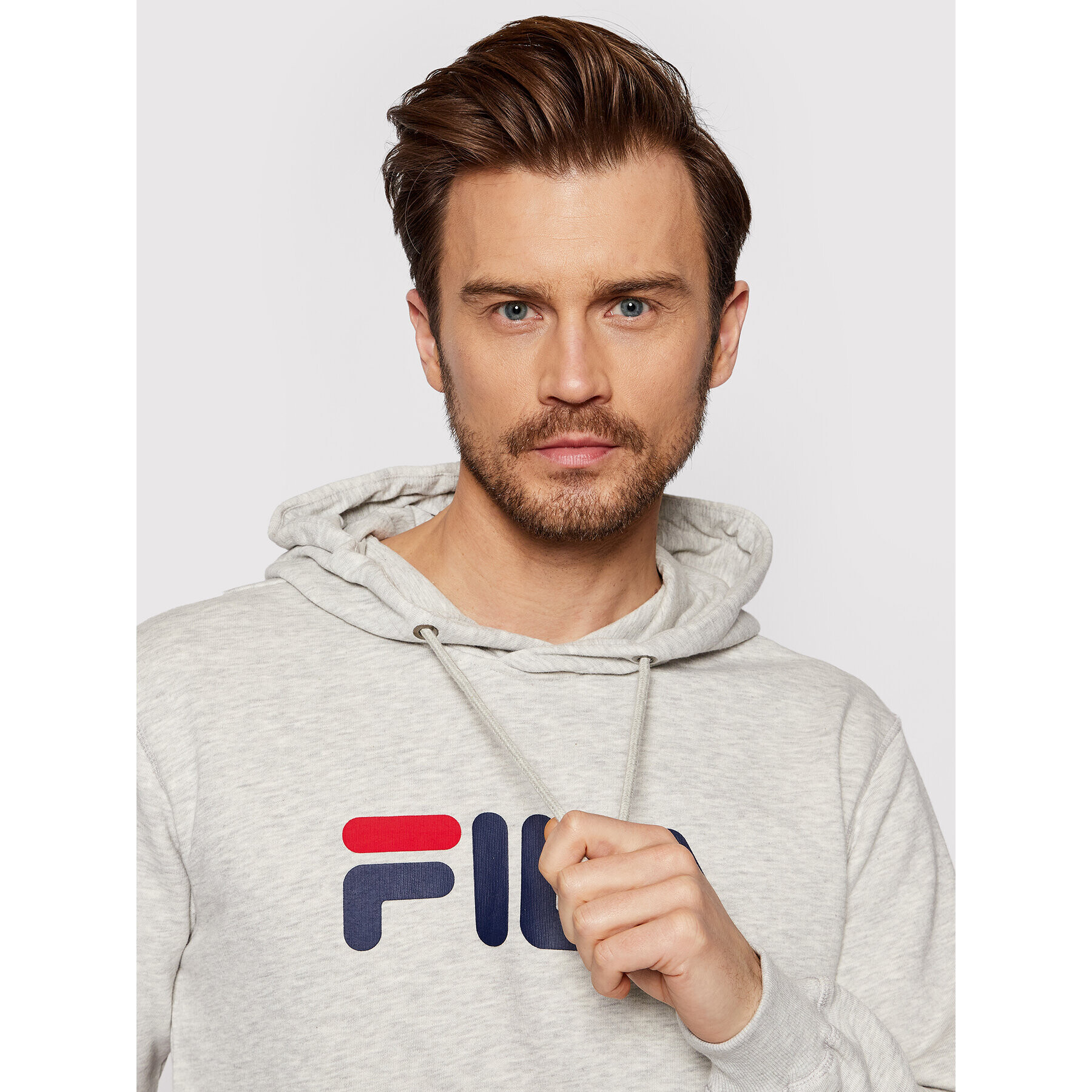 Fila Mikina Unisex Barumini FAU0068 Šedá Regular Fit - Pepit.cz