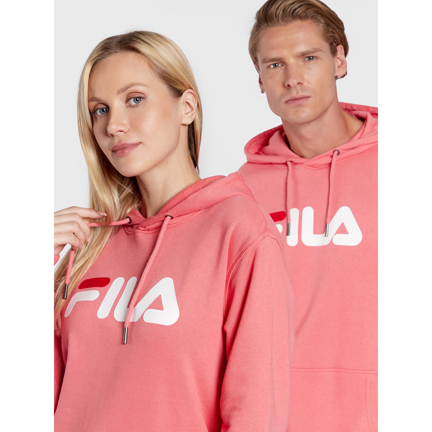 Fila Mikina Unisex Barumini FAU0090 Růžová Regular Fit - Pepit.cz