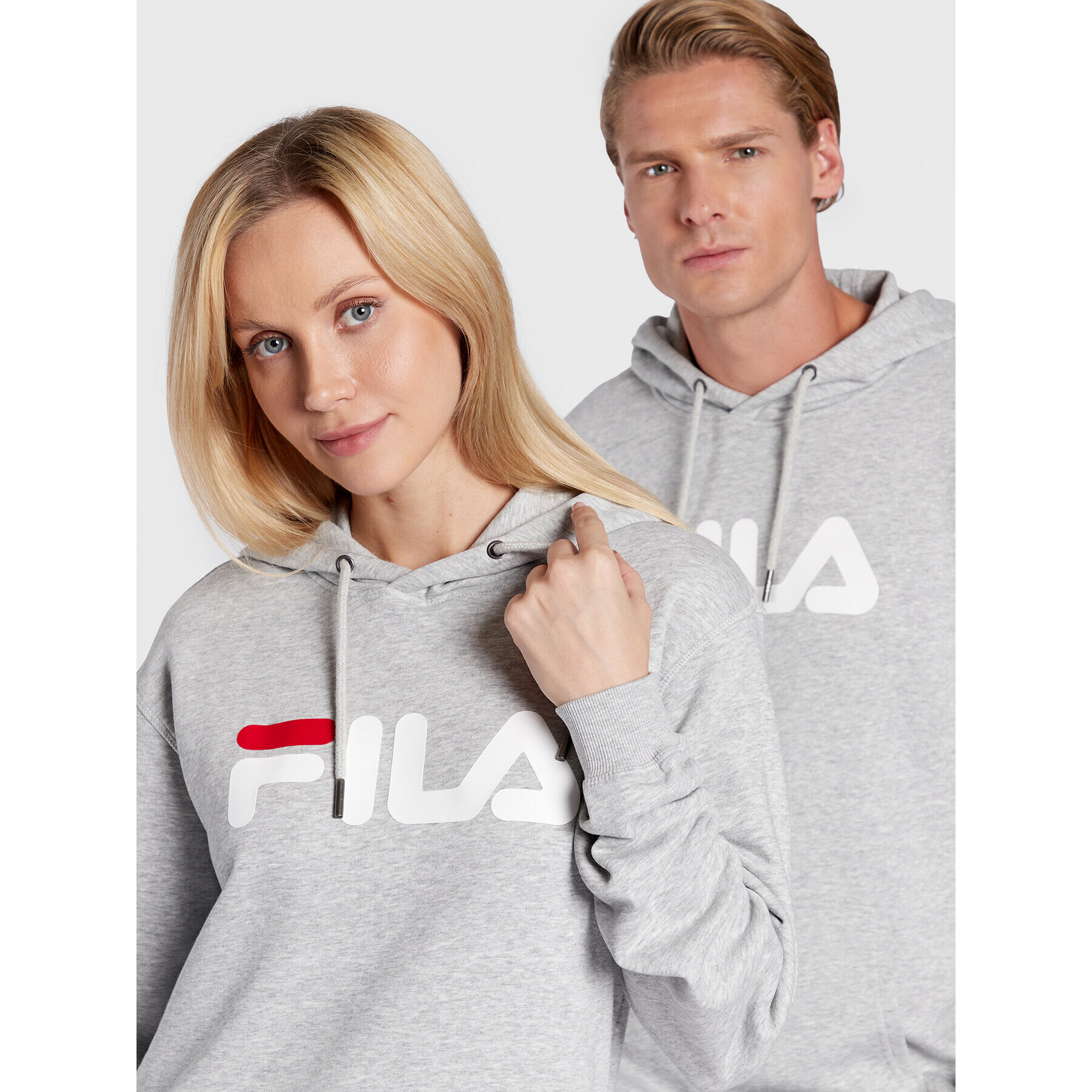 Fila Mikina Unisex Barumini FAU0090 Šedá Regular Fit - Pepit.cz