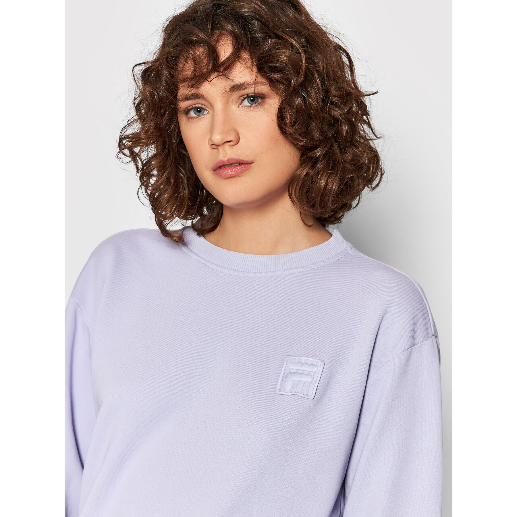 Fila Mikina Unisex Brugge FAU0001 Fialová Regular Fit - Pepit.cz