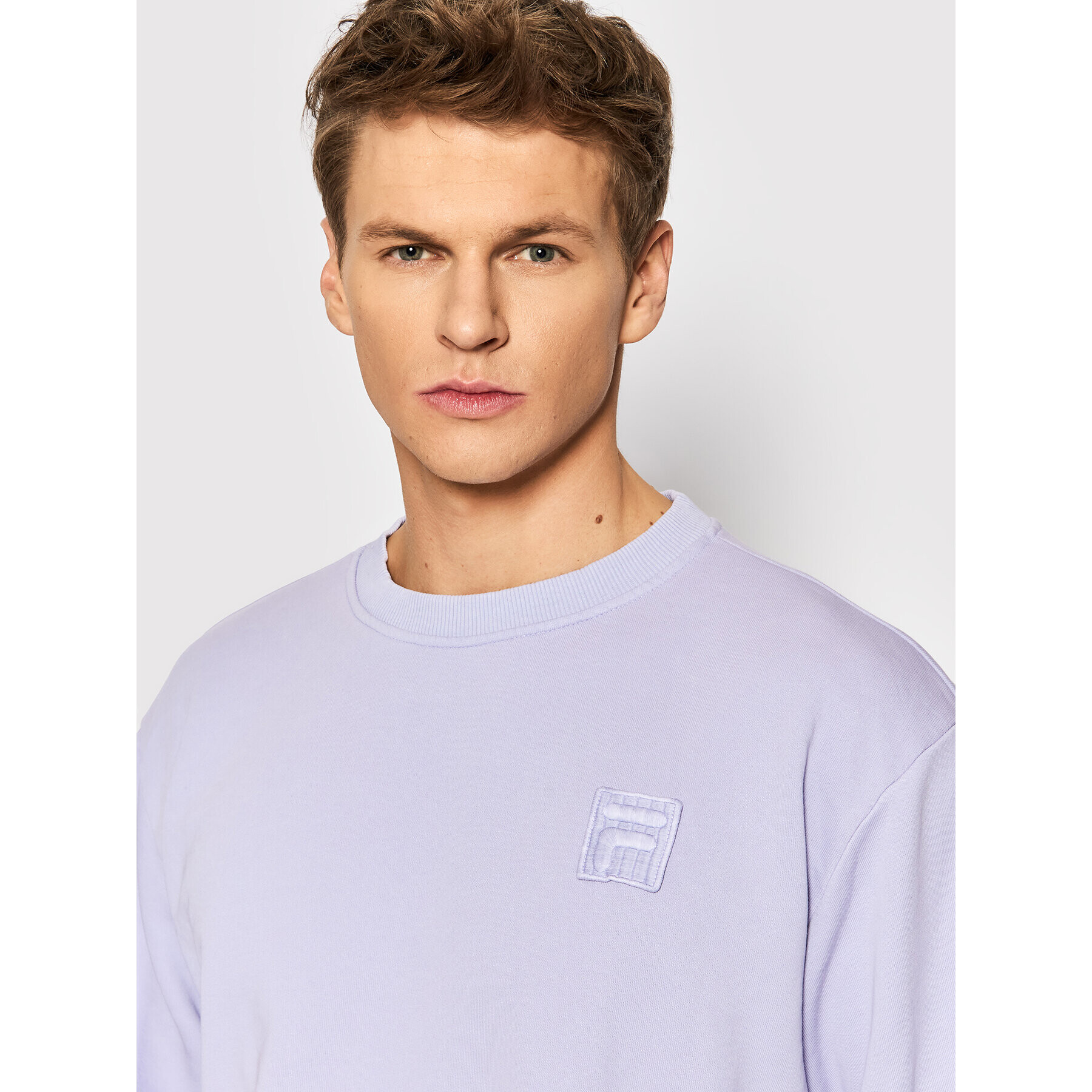 Fila Mikina Unisex Brugge FAU0001 Fialová Regular Fit - Pepit.cz