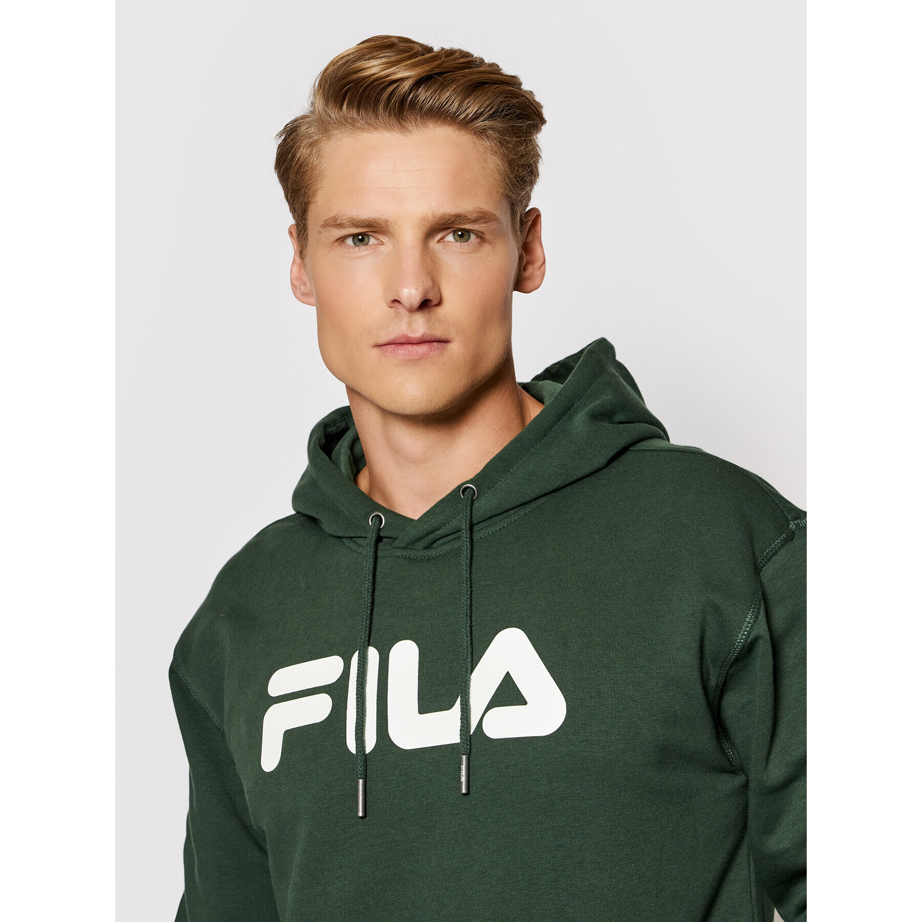 Fila Mikina Unisex Classic Pure 681090 Zelená Regular Fit - Pepit.cz