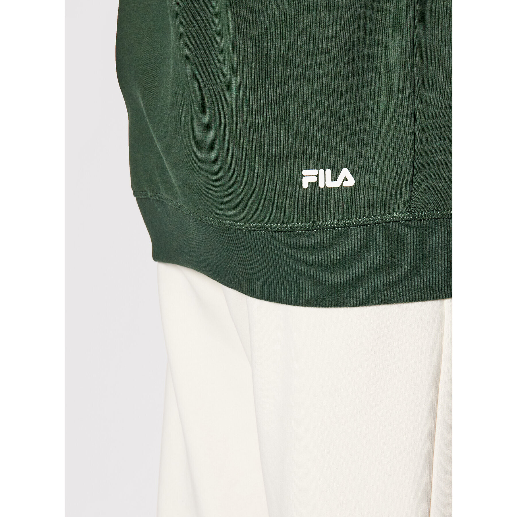 Fila Mikina Unisex Classic Pure 681090 Zelená Regular Fit - Pepit.cz