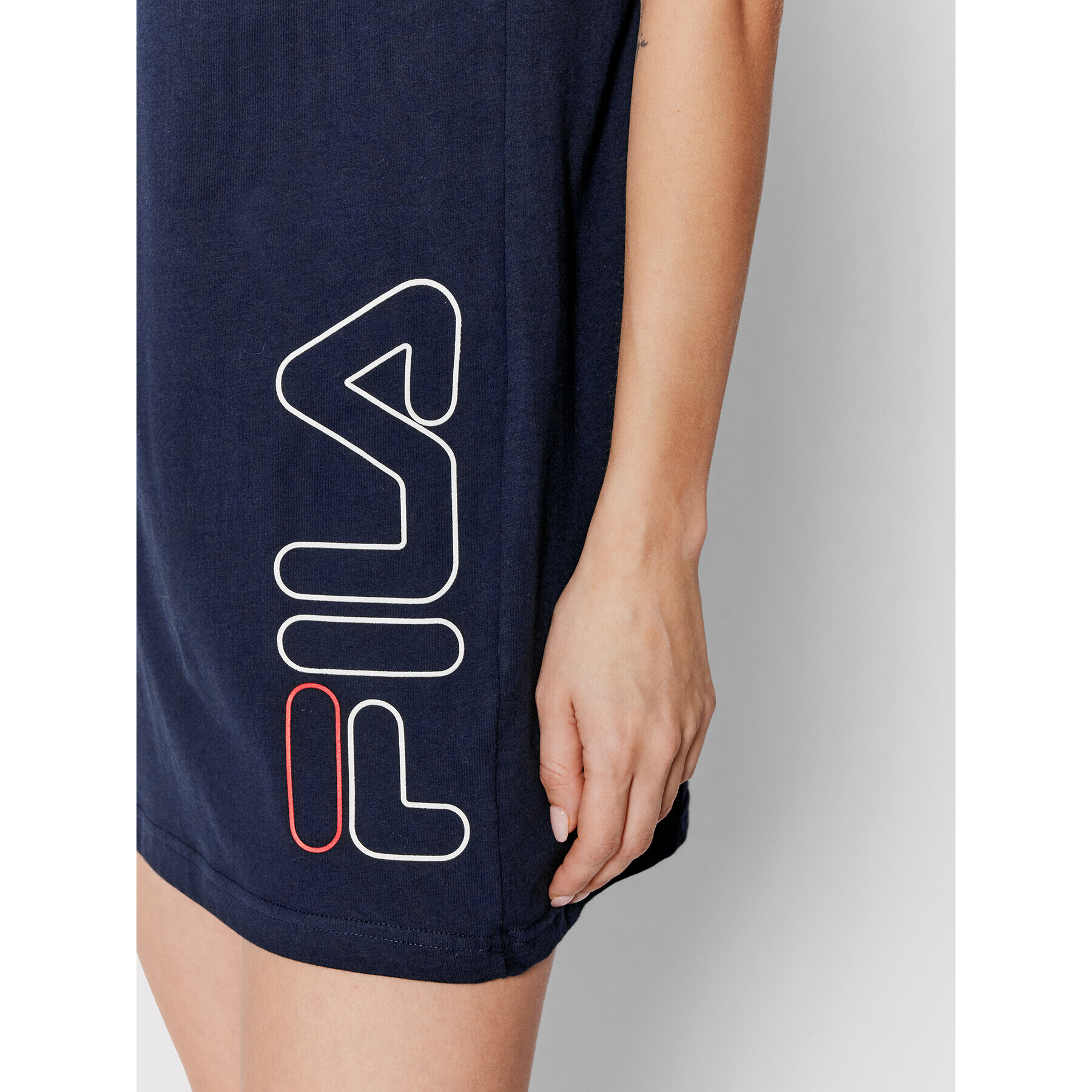 Fila Noční košile FPS4047 Tmavomodrá Regular Fit - Pepit.cz