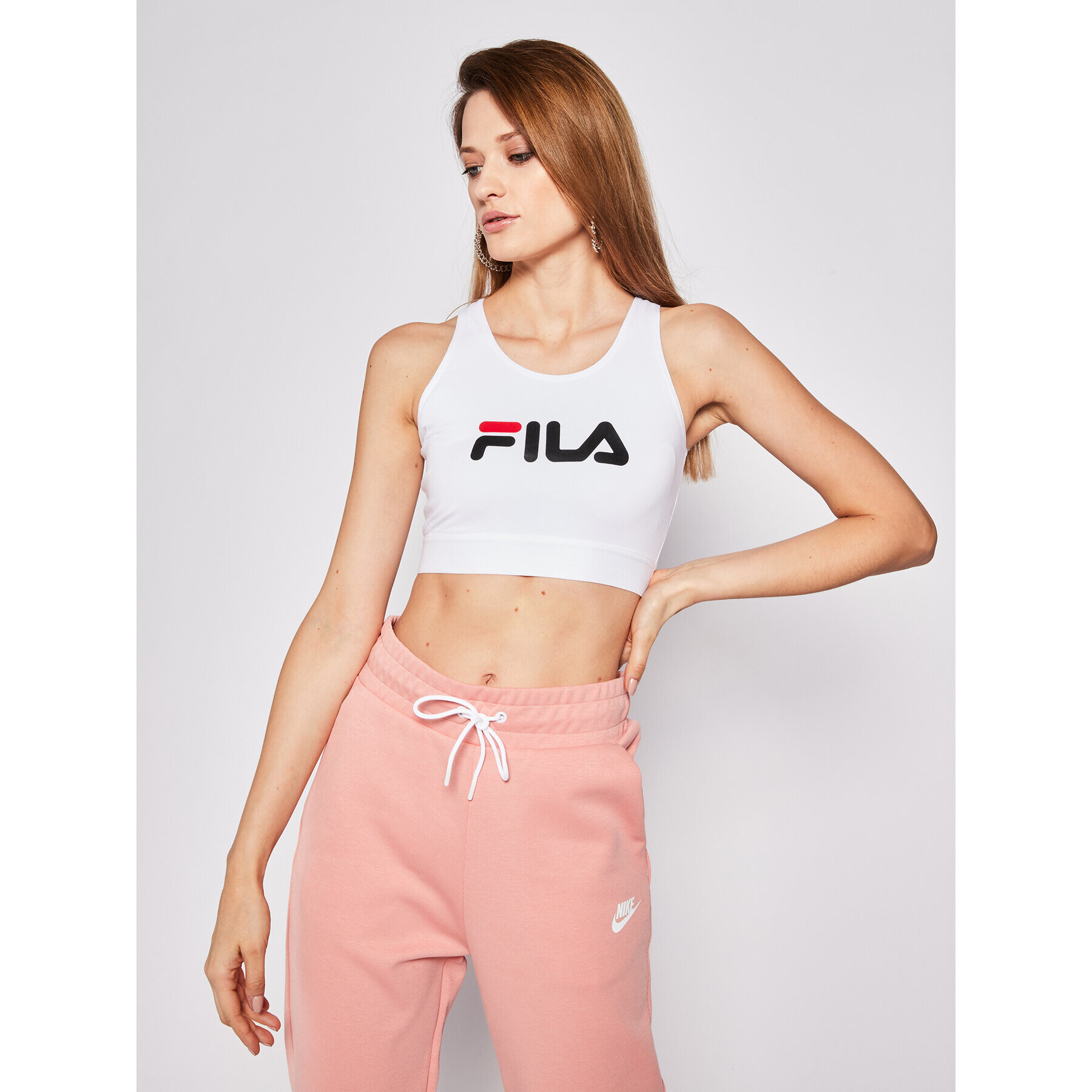 Fila Podprsenkový top Josette 687214 Bílá - Pepit.cz