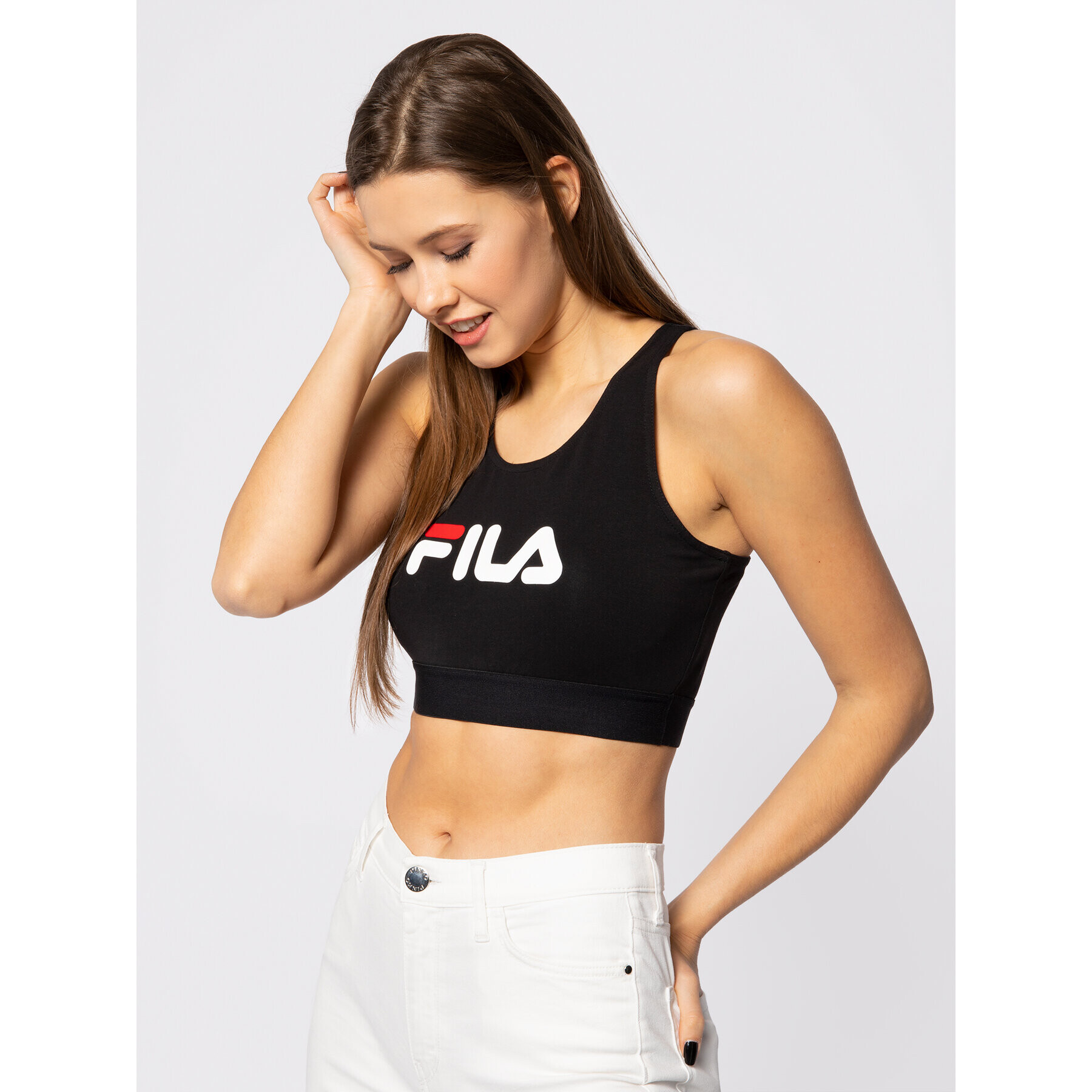 Fila Podprsenkový top Josette 687214 Černá - Pepit.cz